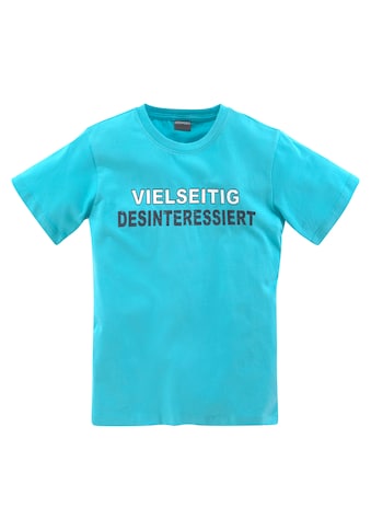 KIDSWORLD T-Shirt »VIELSEITIG DESINTERESSIERT« kaufen