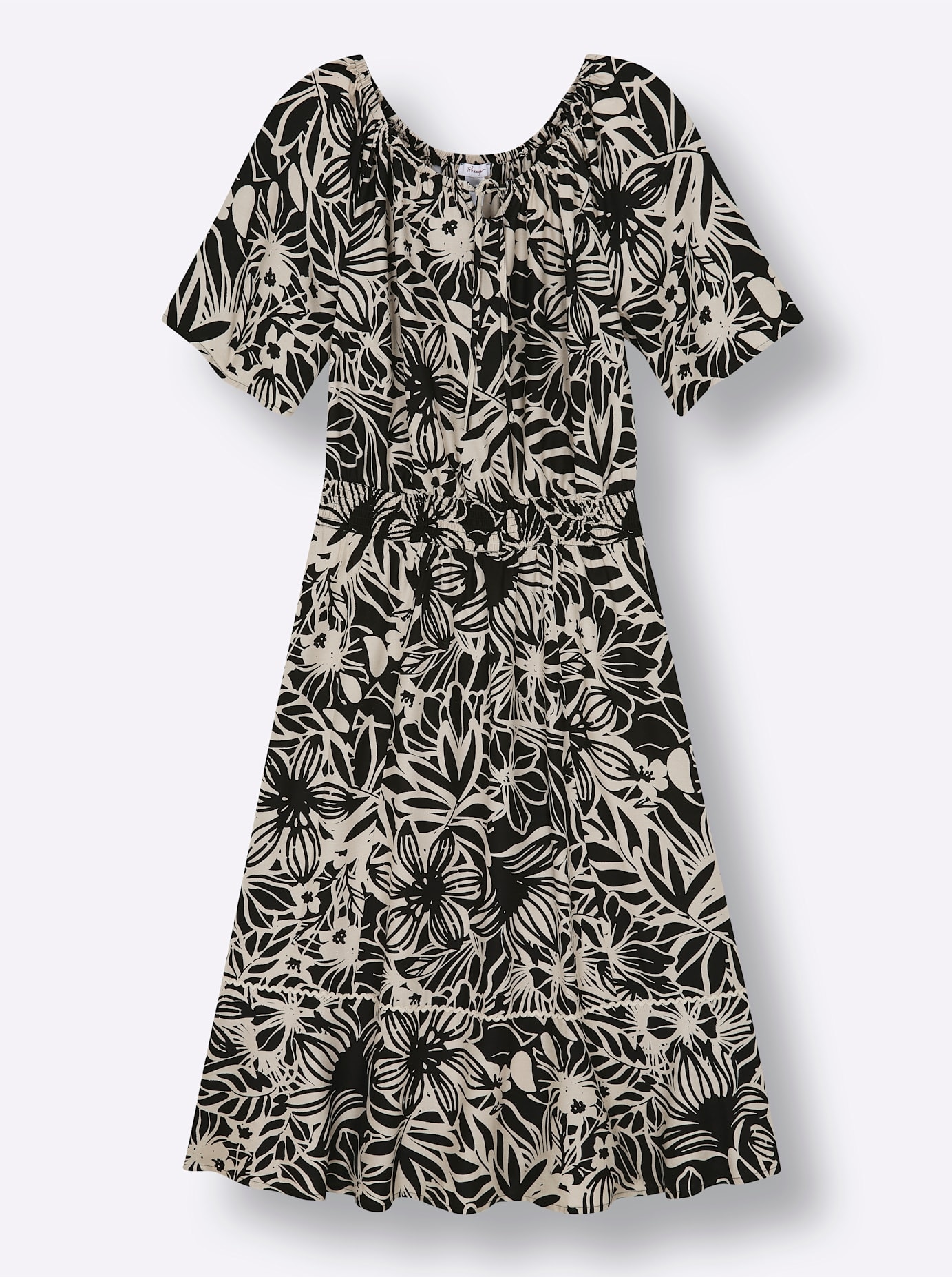 Sheego Maxikleid »Maxikleid« Ohne Taschen