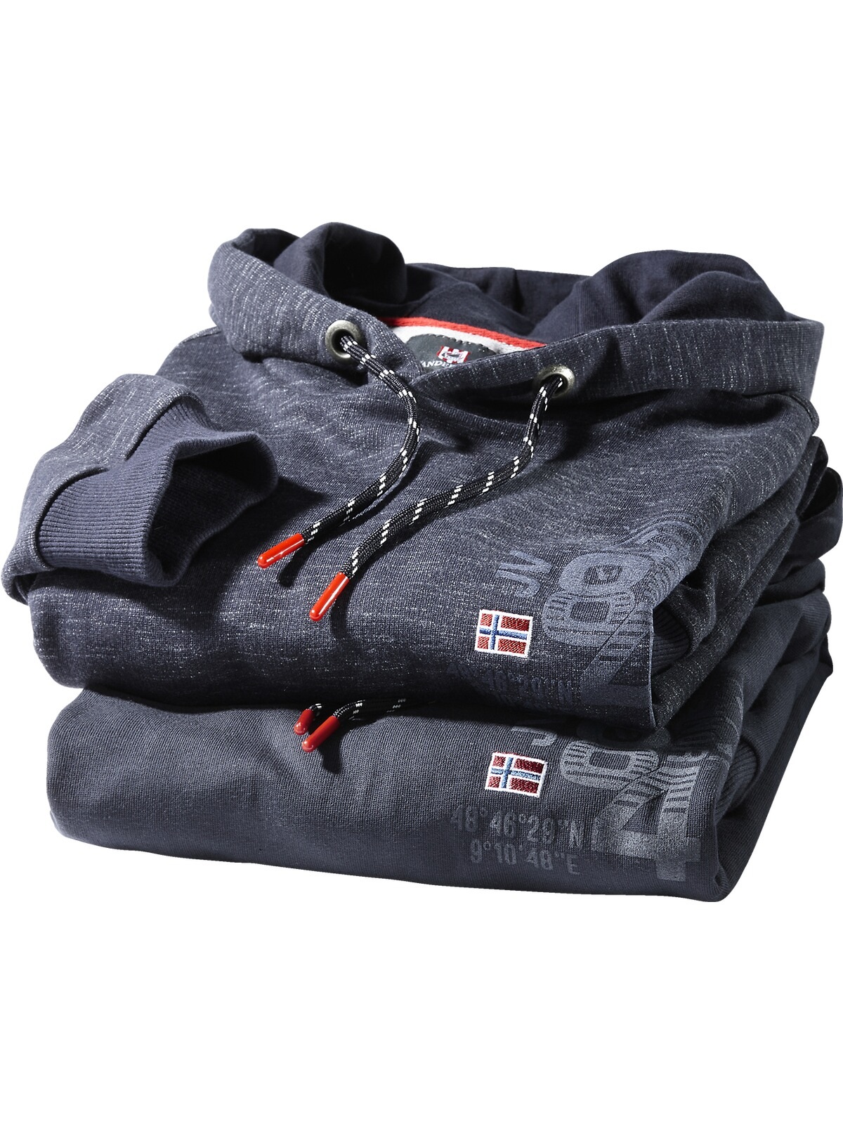 Jan Vanderstorm Kapuzensweatshirt »Doppelpack Sweatshirt AMUND«