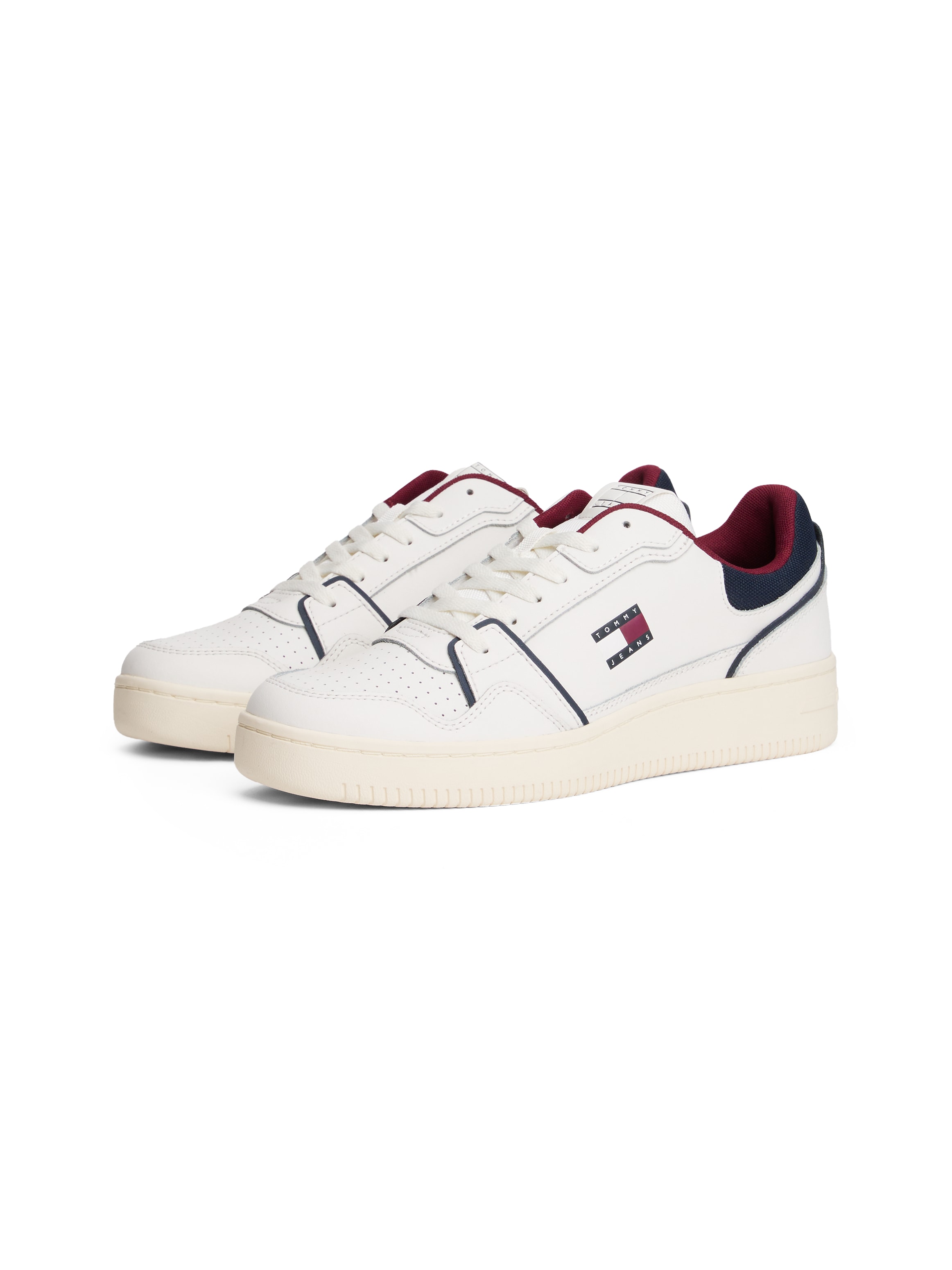 Tommy Jeans Sneaker "TJM RETRO BASKET", Freizeitschuh, Halbschuh, Schnürer günstig online kaufen