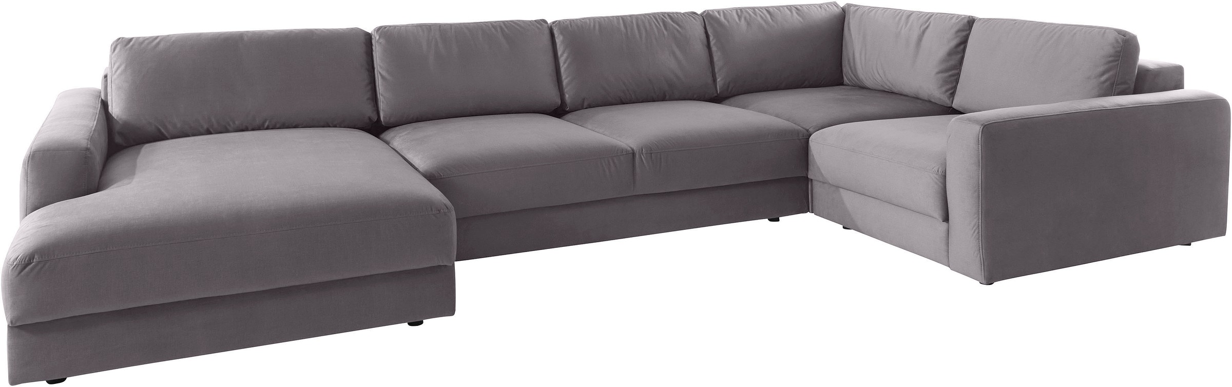 Places of Style Wohnlandschaft »Bloomfield, U-Form«, mit extra tiefer Sitzfläche, wahlweise mit Sitztiefenverstellung