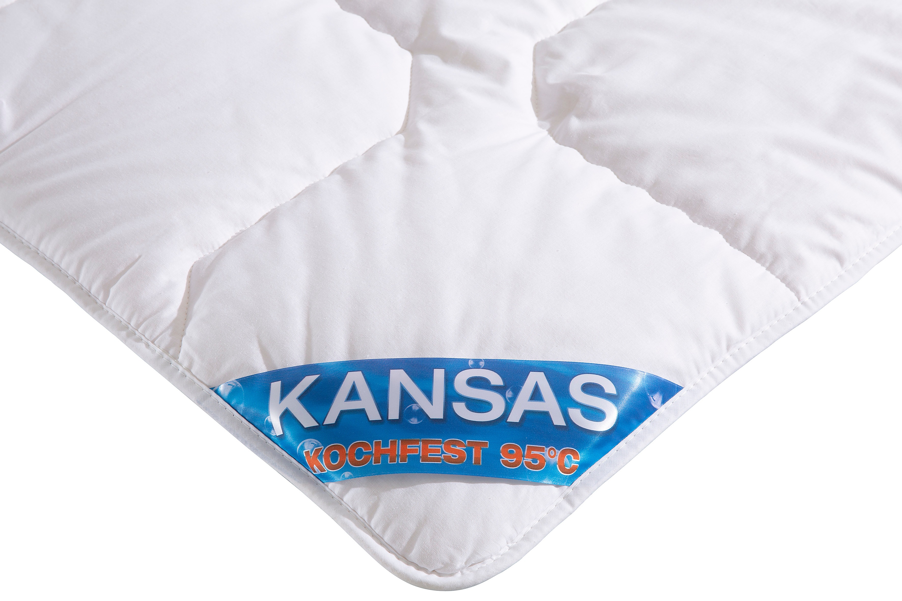 Thumbnail - fan Baumwollbettdecke "Kansas, Bettdecken für Sommer und Winter, Decke" warm Füllung 100% Baumwolle 1 Stk. tlg. Bettdeck...