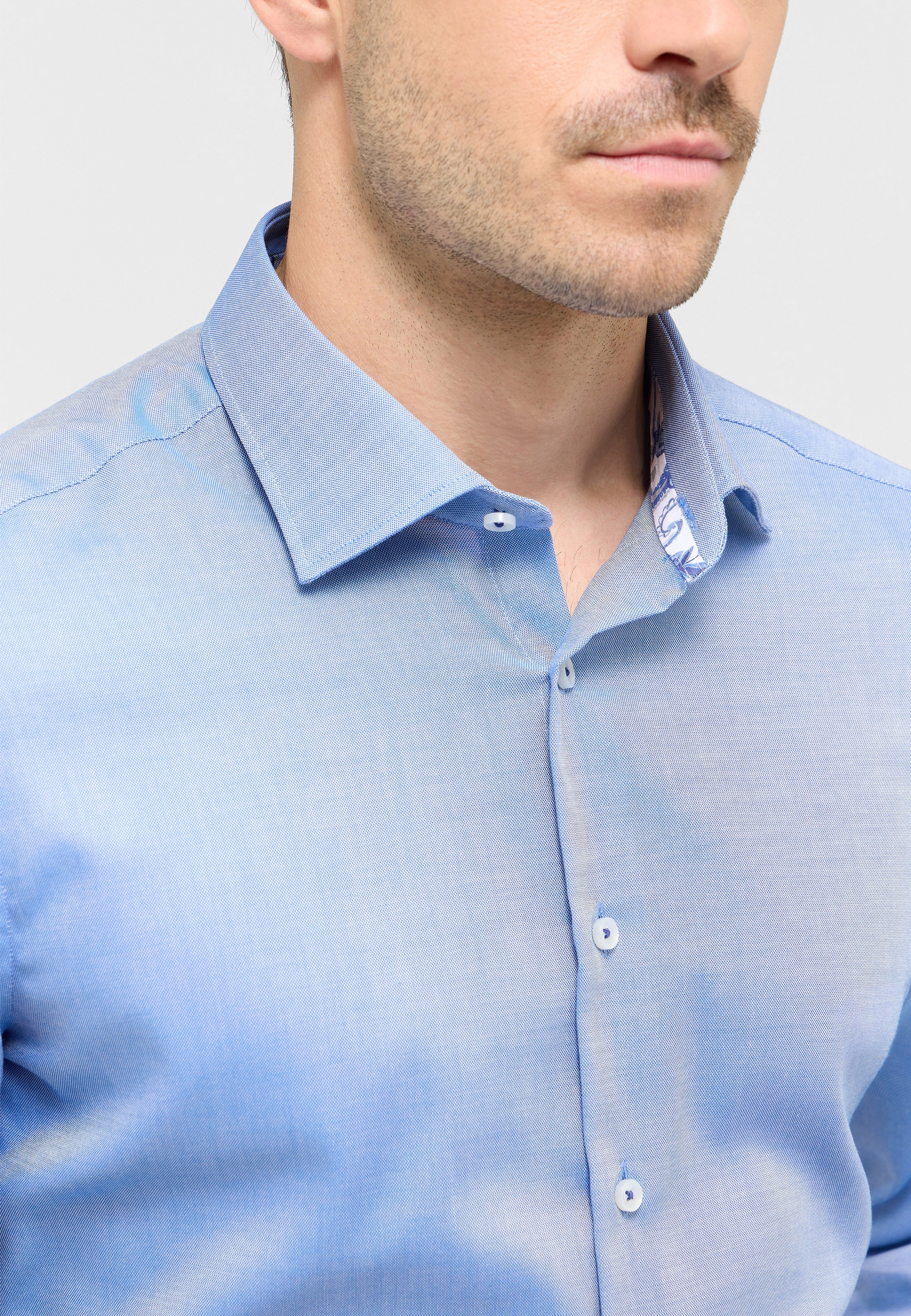 Eterna Langarmhemd »SLIM FIT«, NON IRON (bügelfrei)