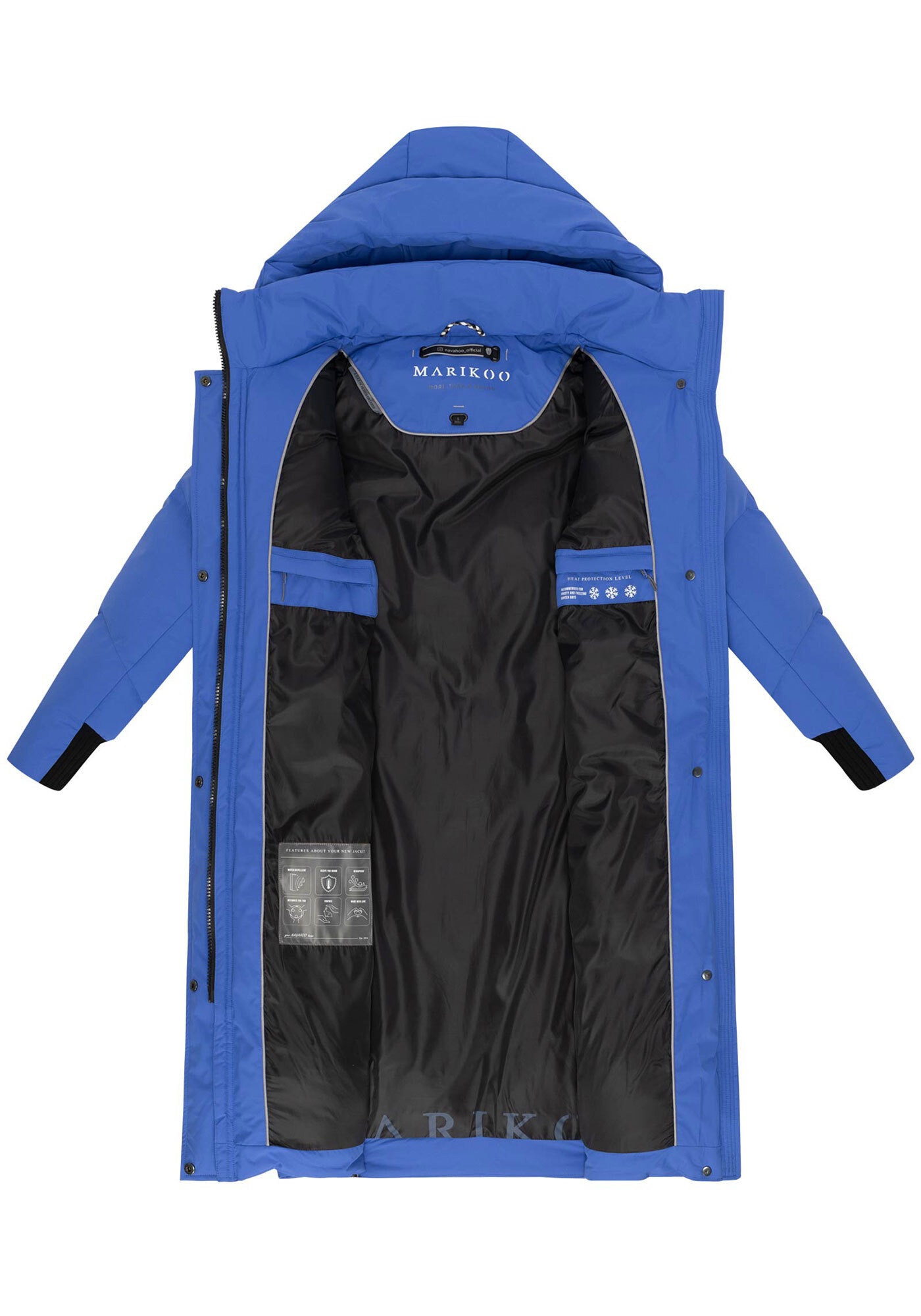 Marikoo Winterjacke »Teonaa«, mit moderner extra breiter Steppung