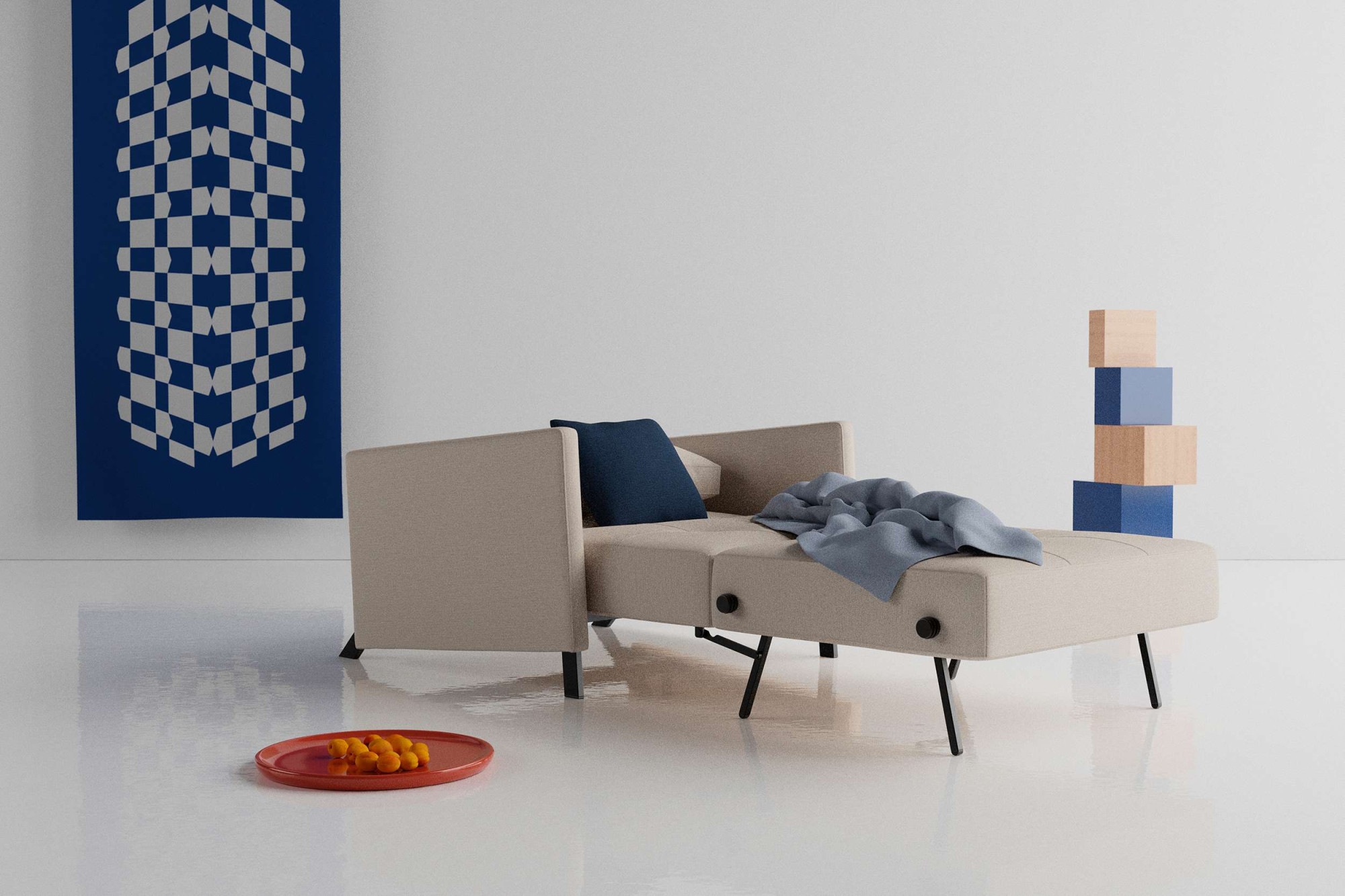 INNOVATION LIVING ™ Sessel »CUBED Schlafsessel«