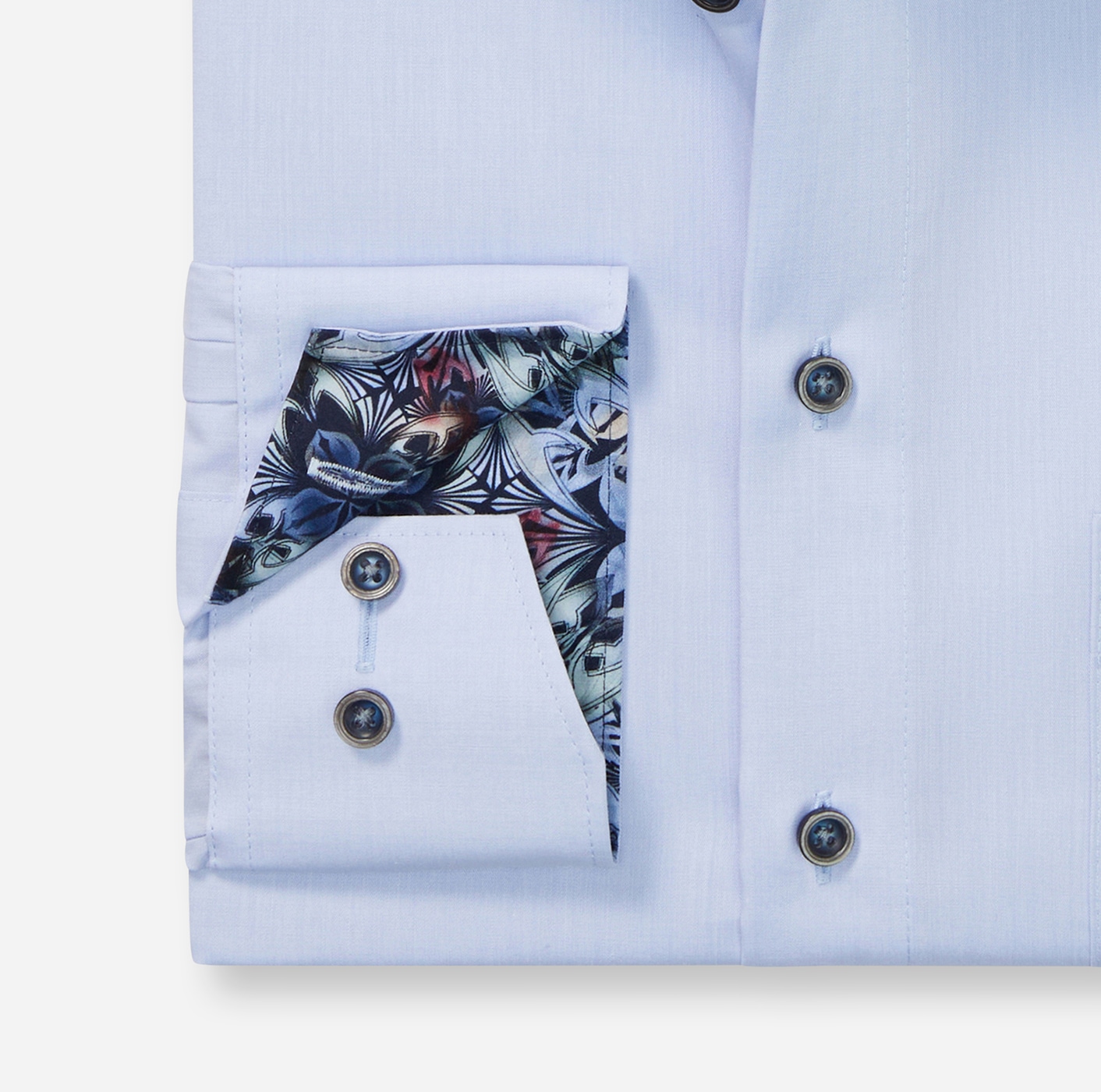 OLYMP Langarmhemd »Luxor modern fit«, Businesshemd, modern fit, New-Kentkragen