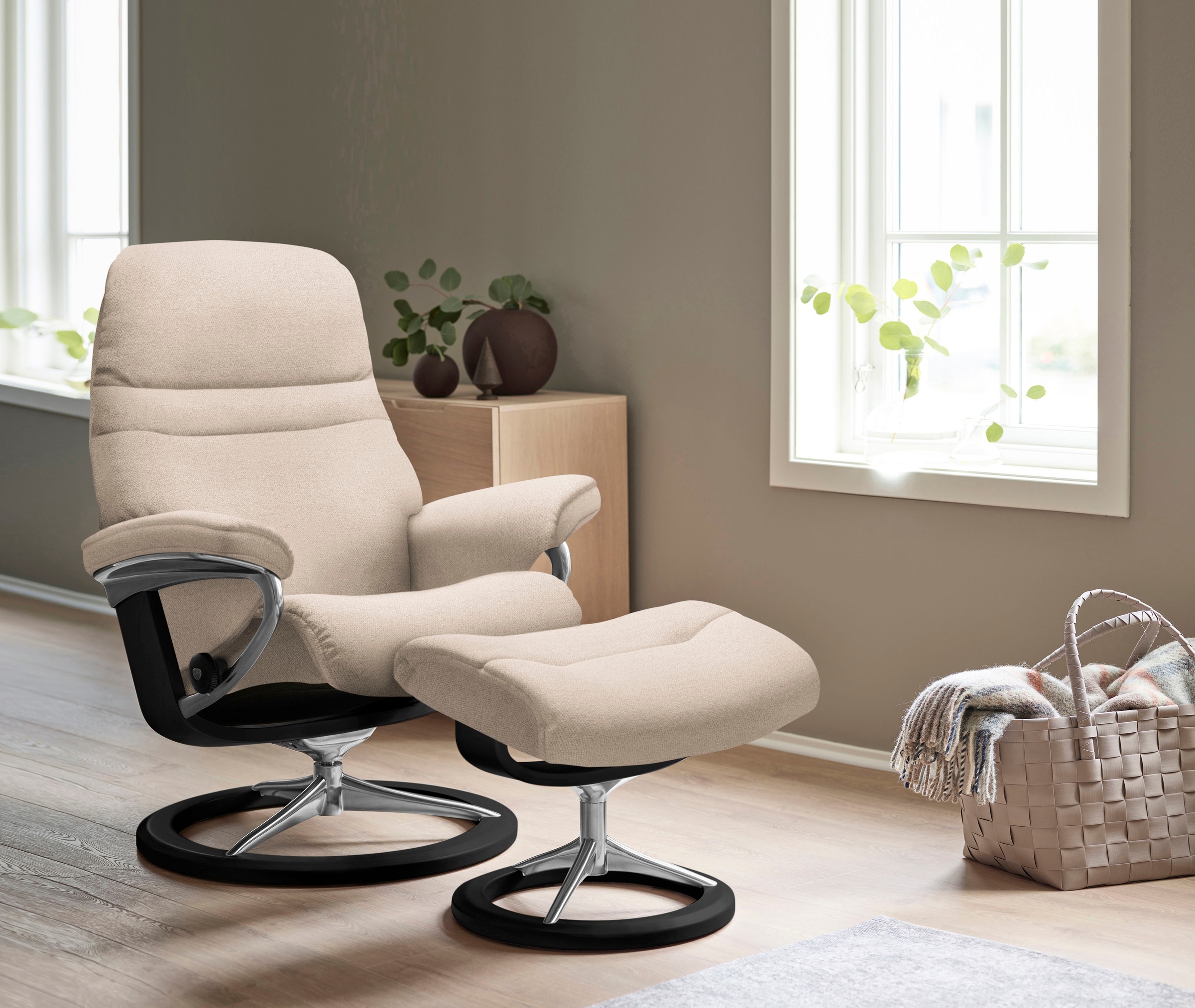 Stressless® Relaxsessel »Sunrise«, mit Signature Base, Größe S, Gestell Schwarz