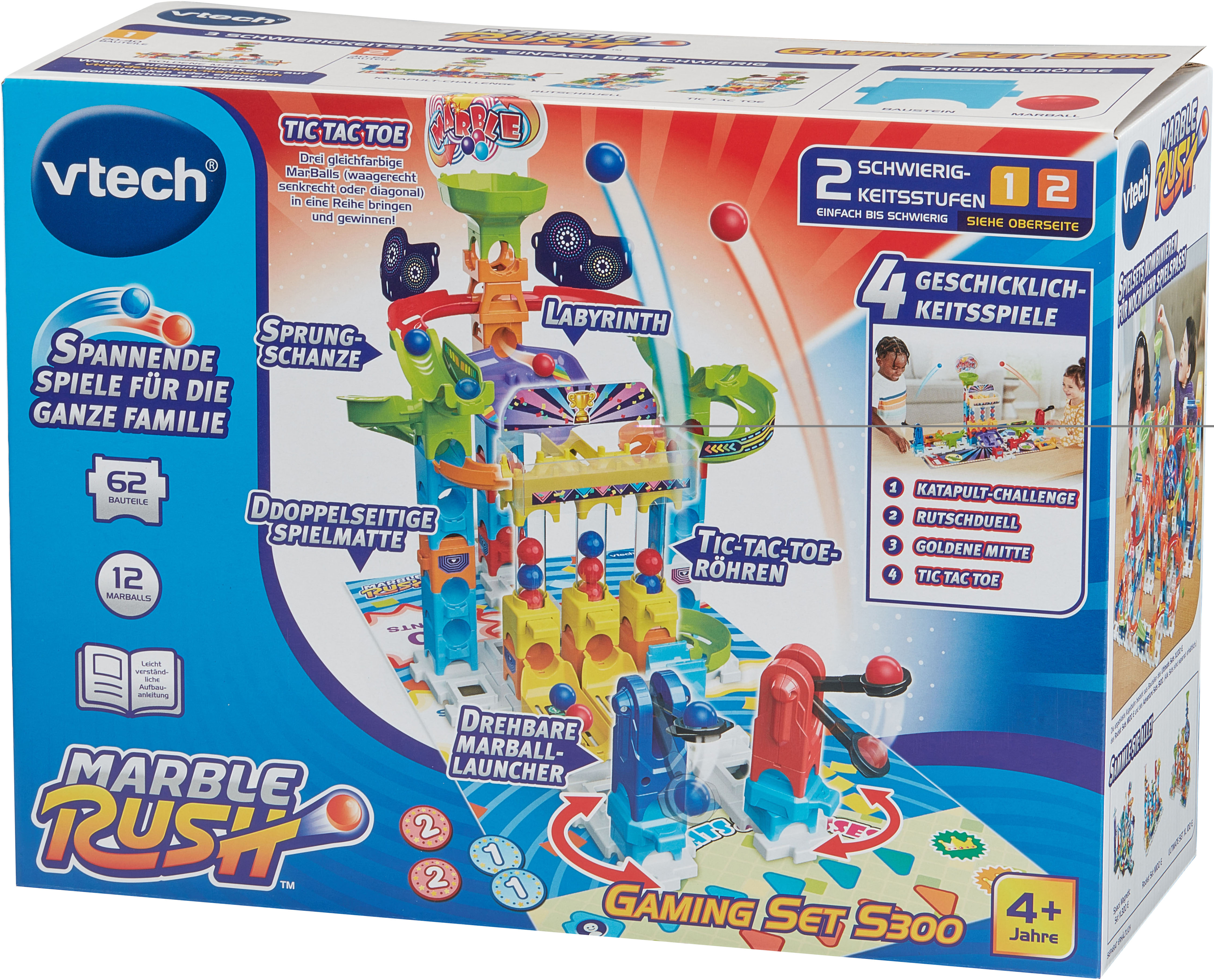 Vtech® Kugelbahn »Marble Rush - Gaming S300«, mit 12 MarBalls