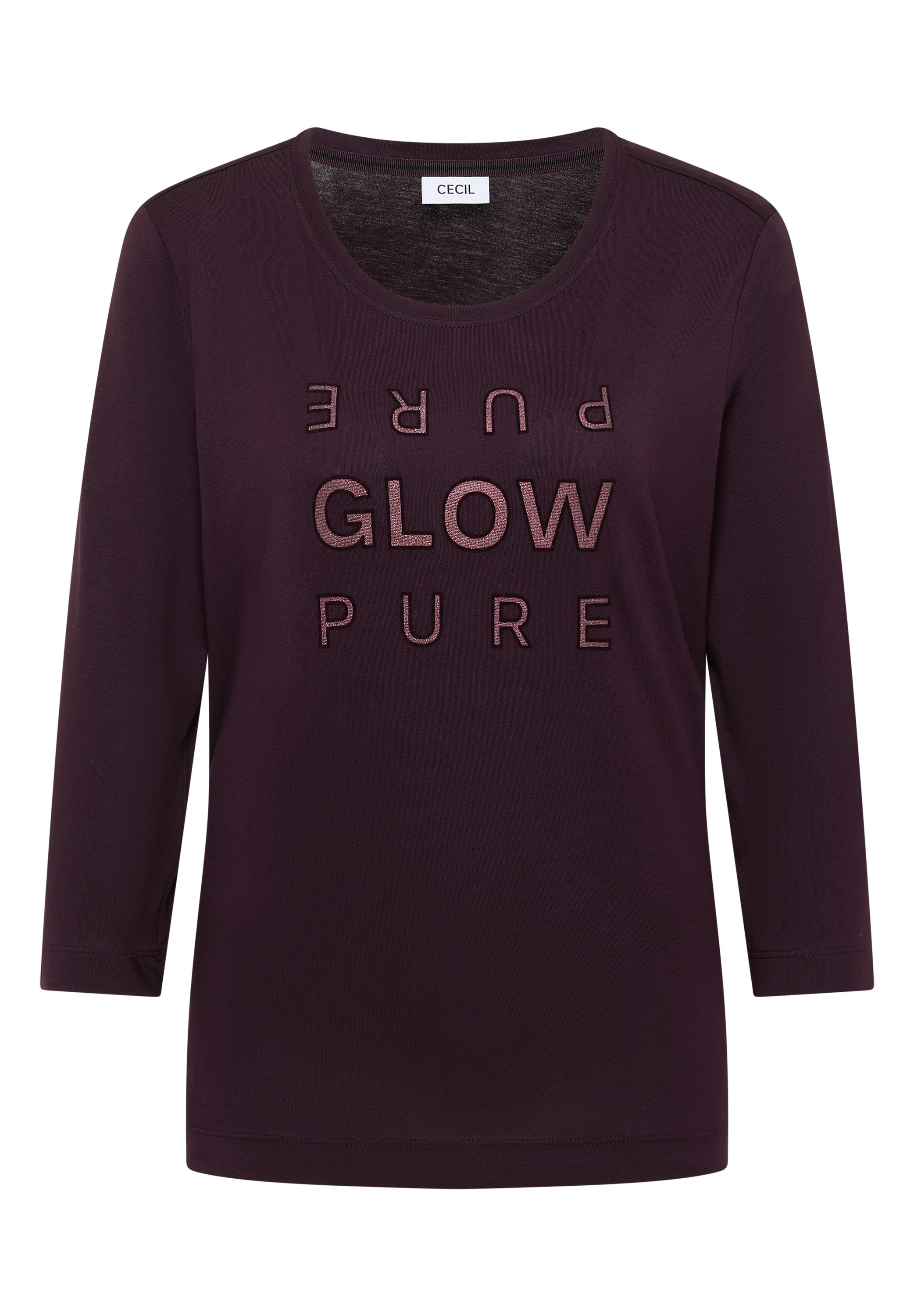 Cecil 3/4-Arm-Shirt im soften Baumwoll-Mix