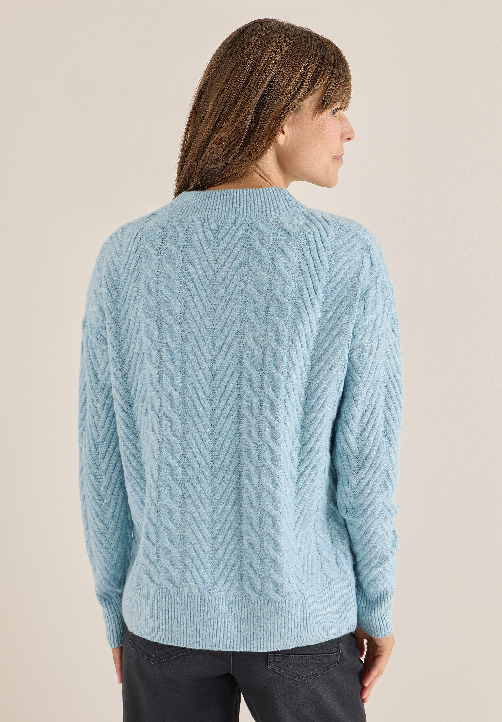 Cecil Strickpullover mit Strickmuster