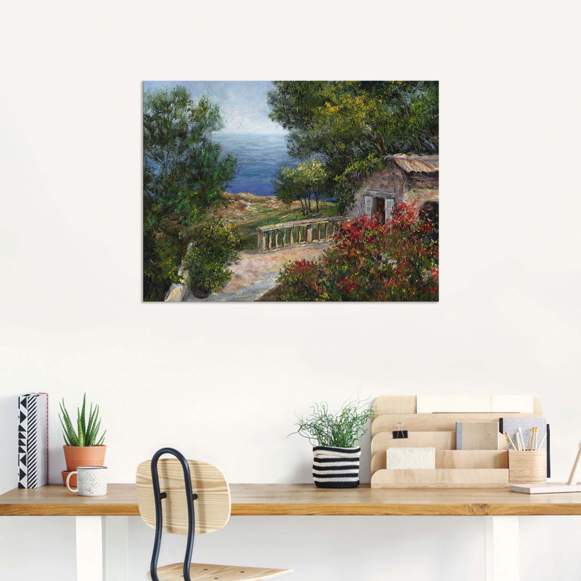 Artland Wandbild "Toskana I" Europa 1 Stk. tlg. als Alubild, Outdoorbild, L günstig online kaufen