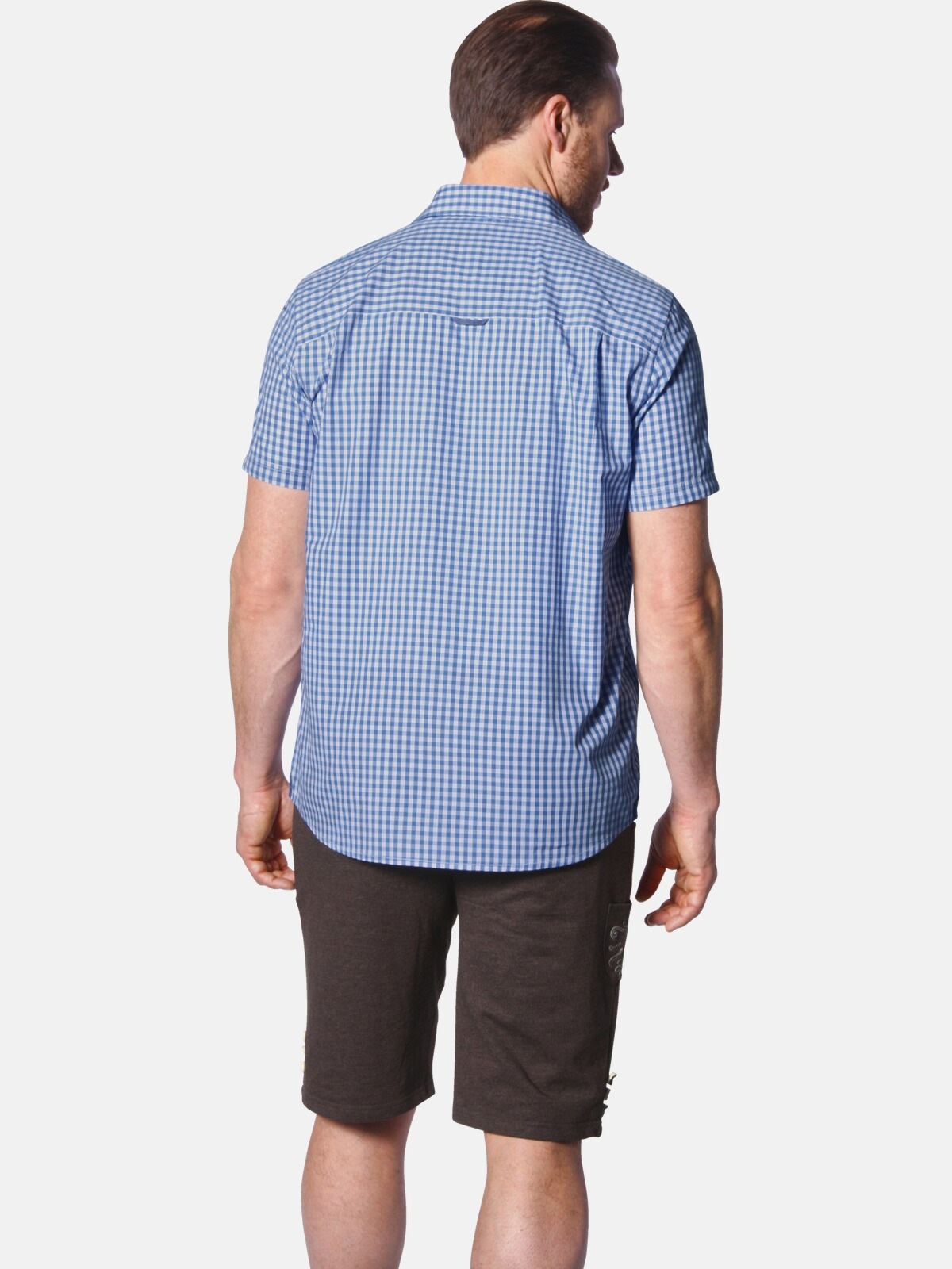 Jan Vanderstorm Kjettil Short Sleeve Shirt Blue 6XL 3