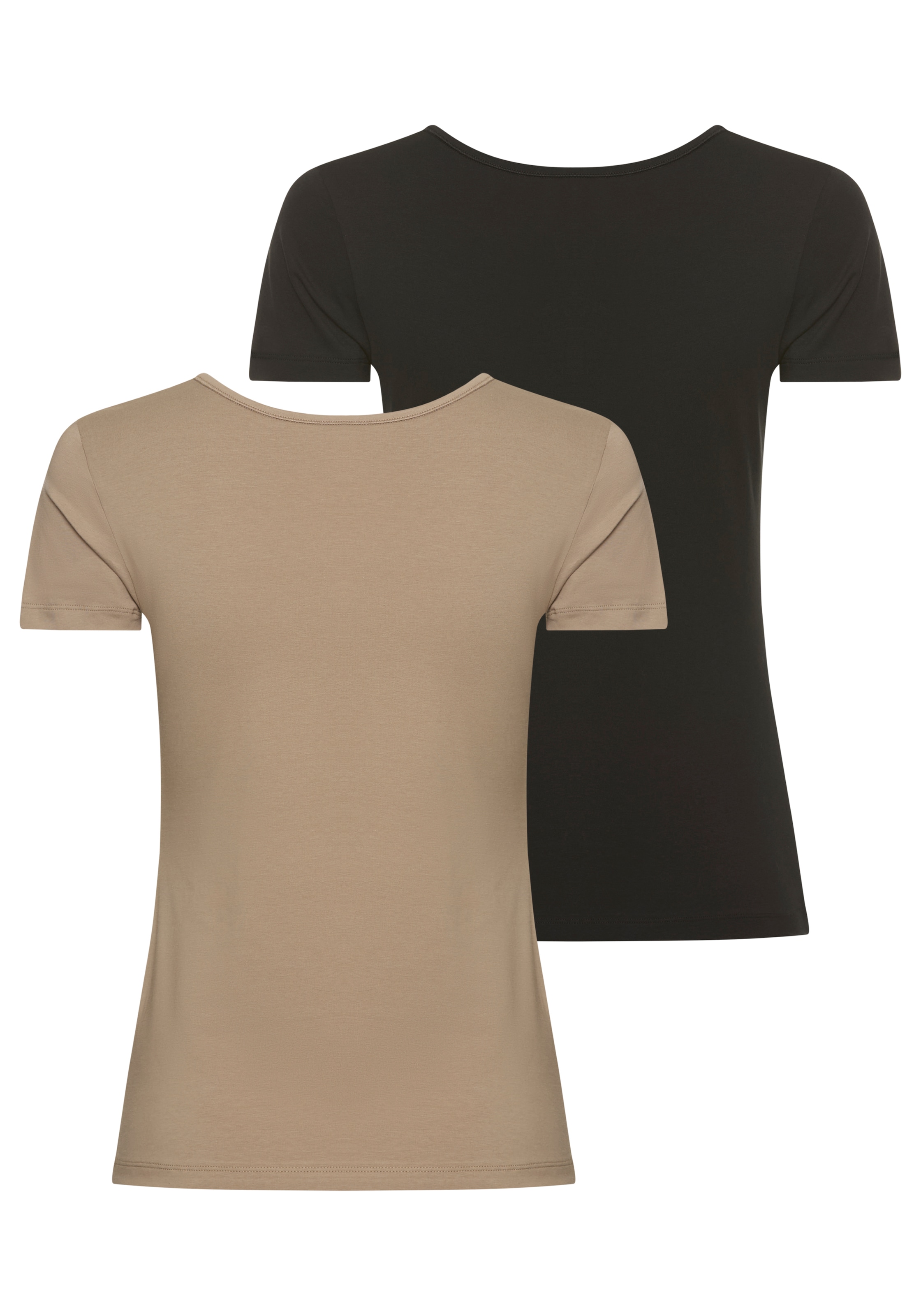 HUGO Underwear T-Shirt »TWIN«, (Packung, 2 tlg., 2er-Pack), mit vertikalem Logodruck