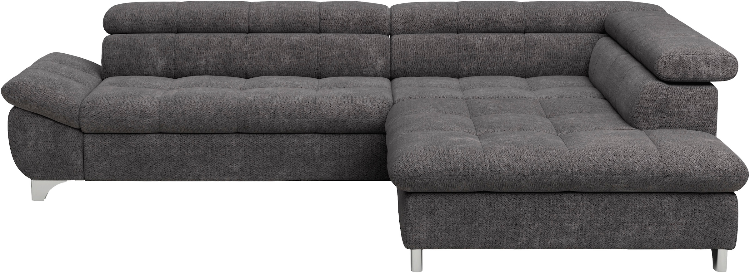 COTTA Ecksofa »Gemini L-Form«, mit Kopfteilverstellung, wahlweise mit Bettfunktion