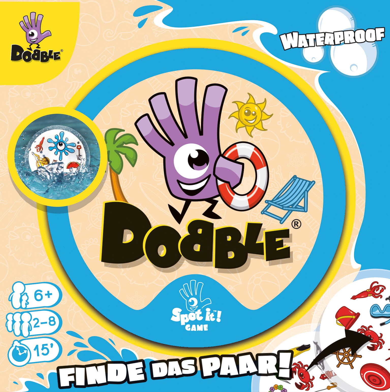 Asmodee Spiel »Dobble Waterproof«