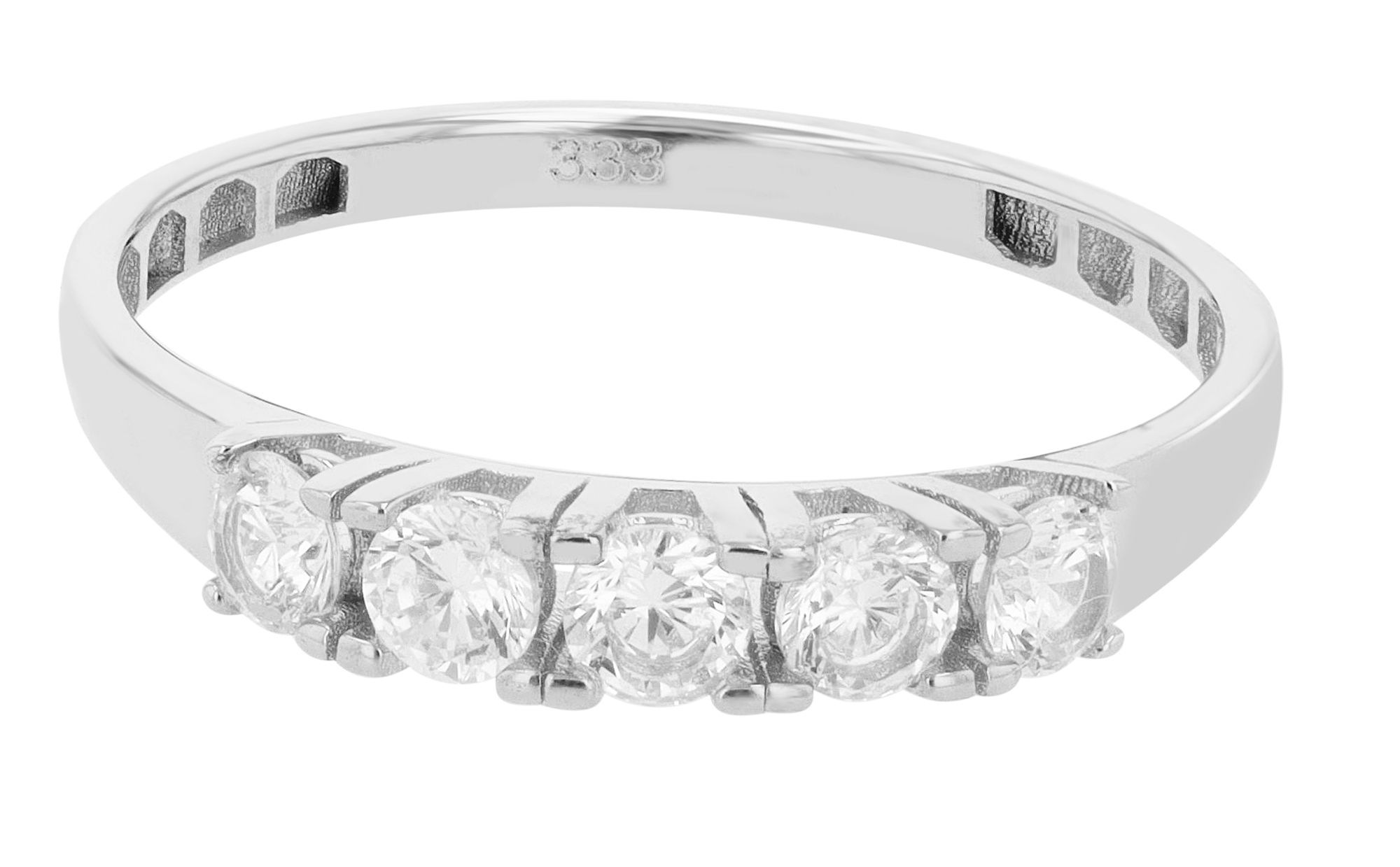 Adelia´s Fingerring »Damen Ring aus 333 Gold mit Zirkonia«