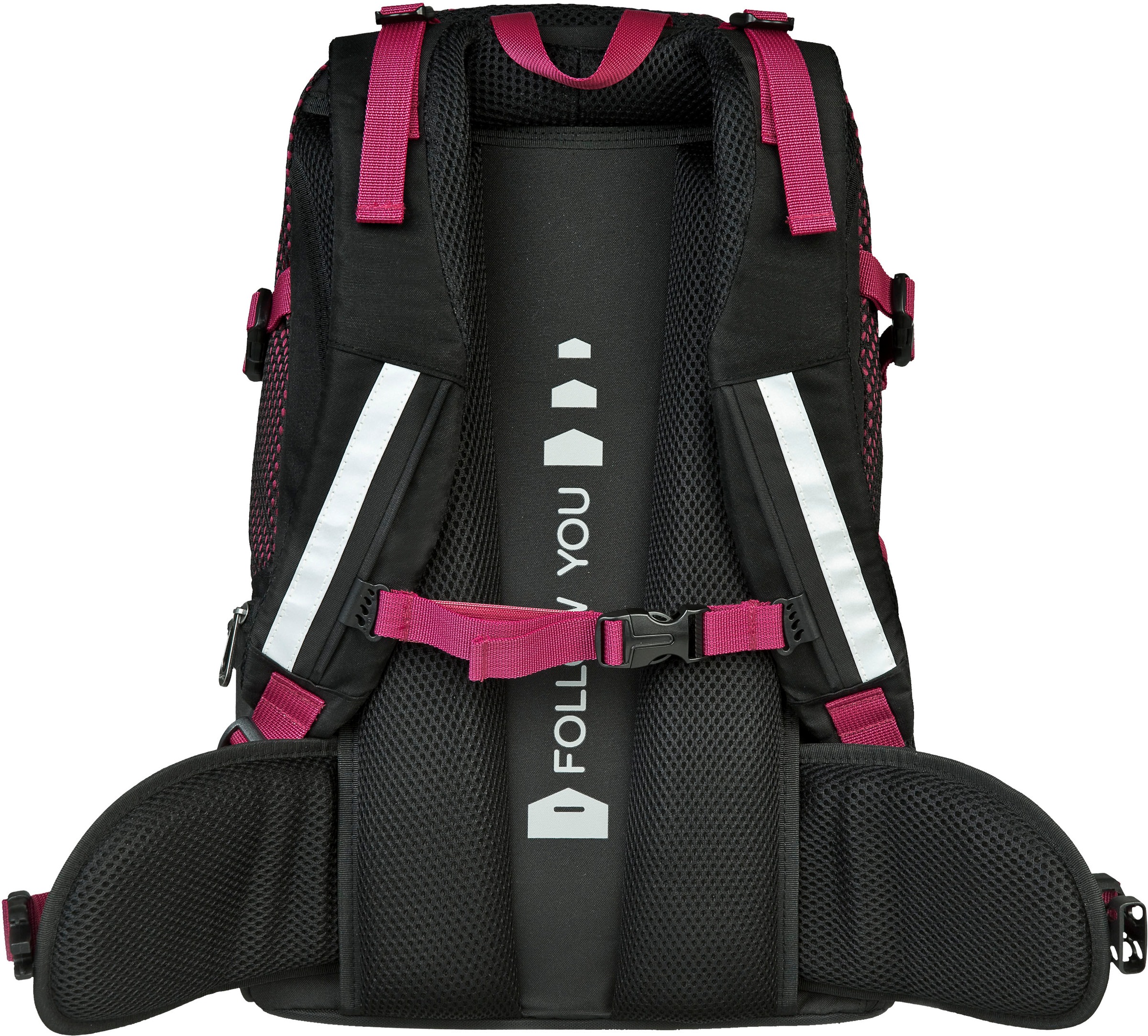 neoxx Schulrucksack »Active, Crazy in Mesh«, reflektierende Details, aus recycelten PET-Flaschen