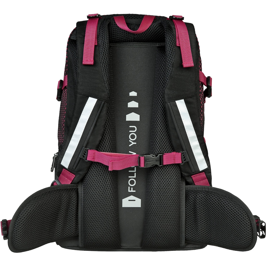 neoxx Schulrucksack »Active, Crazy in Mesh«, reflektierende Details