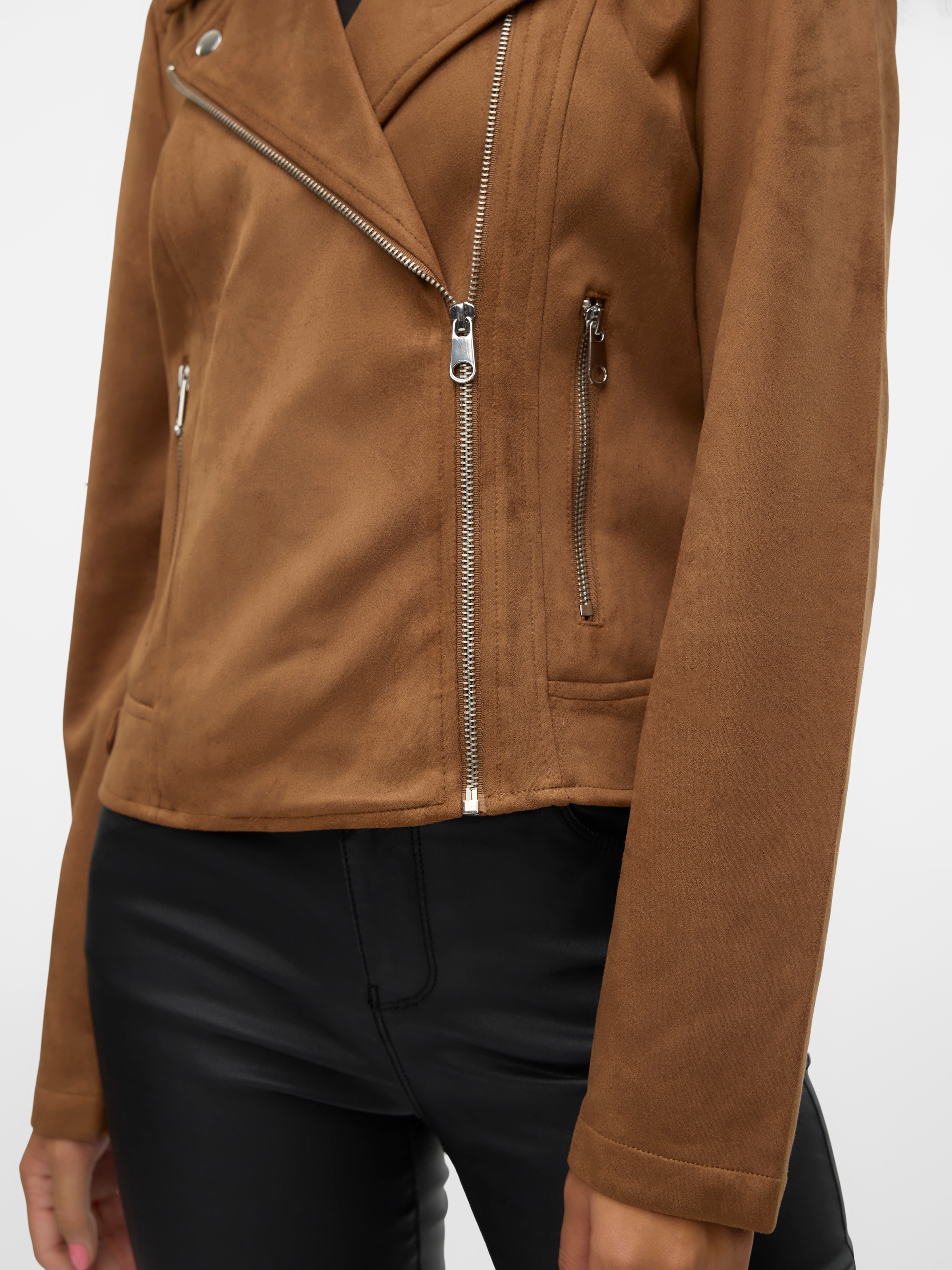 Vero Moda Lederimitatjacke »VMJOSE SHORT FAUX SUEDE JACKET NOOS«