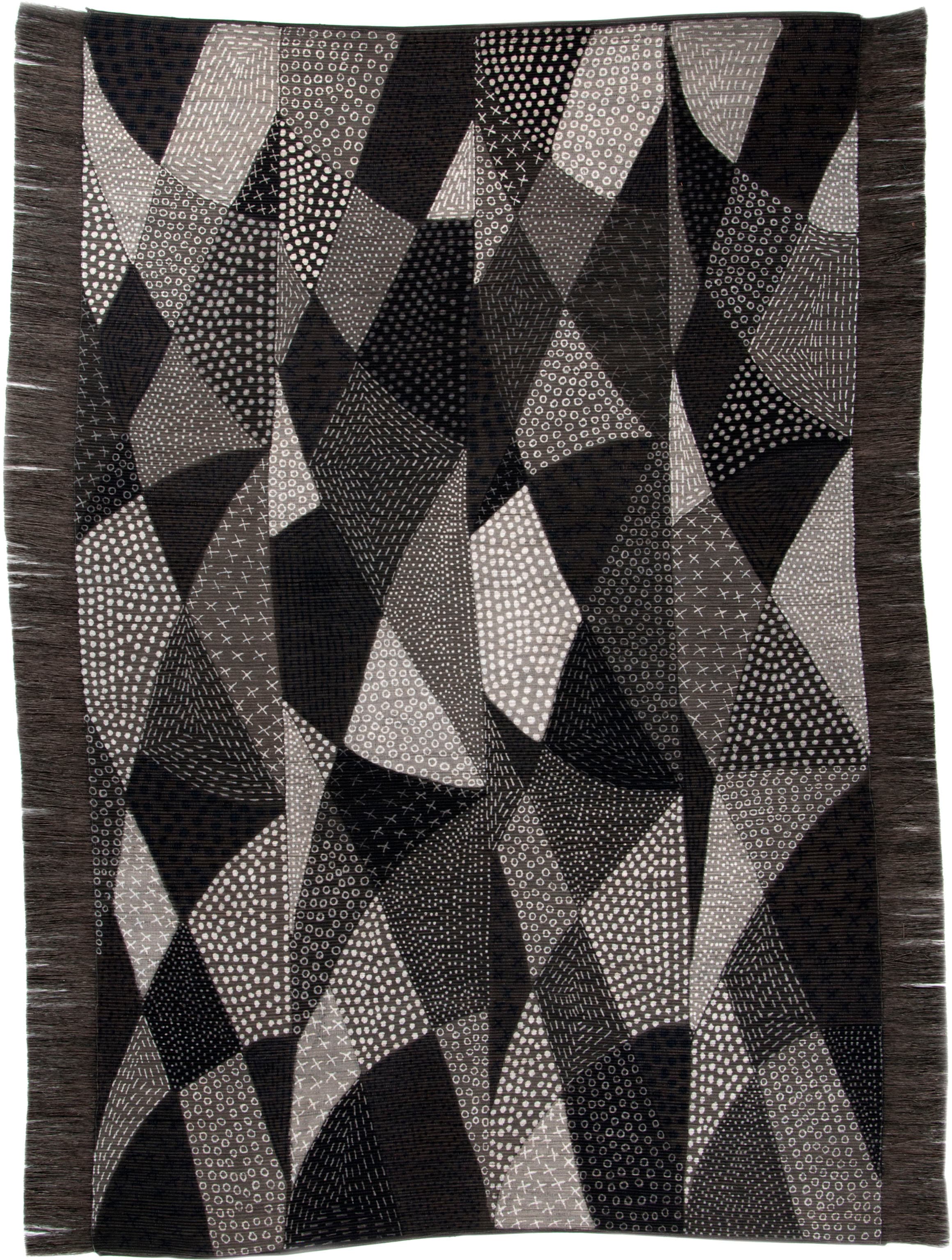 Teppich »Chiya Tiama 1«, rechteckig, Flachgewebe, handgewebt, mit Fransen