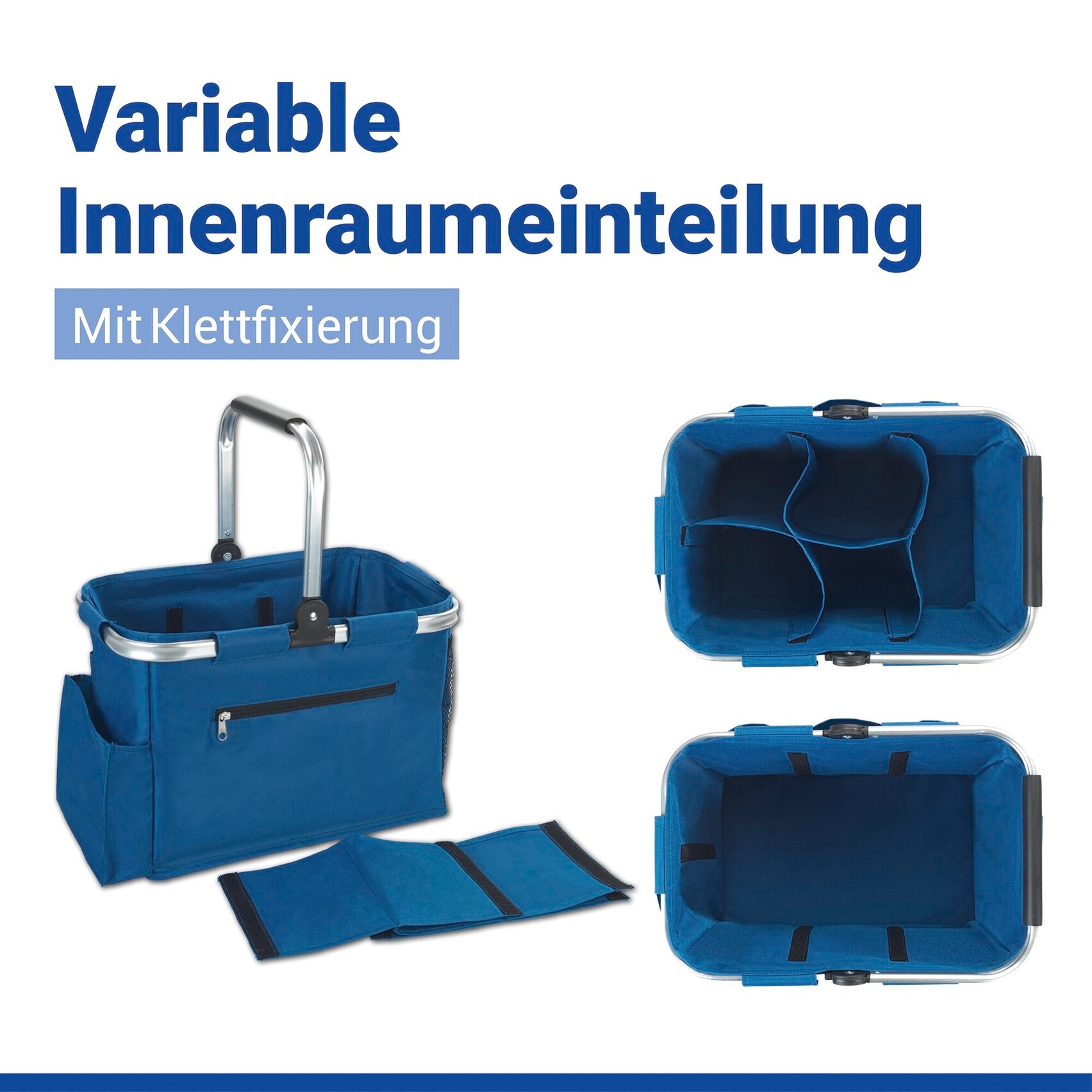 Maximex Allzweckkorb »Maximex 37 Liter« Universal Outdoor Korb mit variabler Inneneinteilung