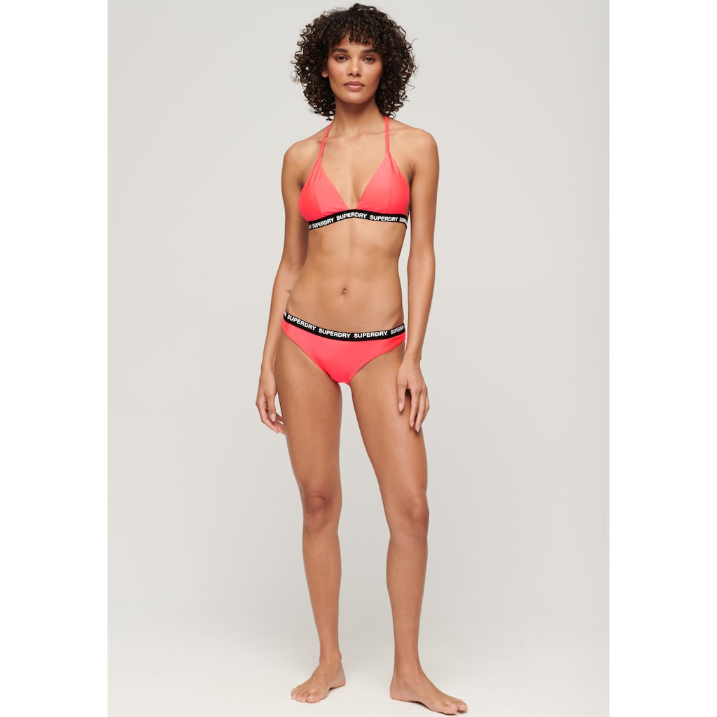 Superdry Triangel-Bikini-Top »TRIANGLE ELASTIC BIKINI TOP«