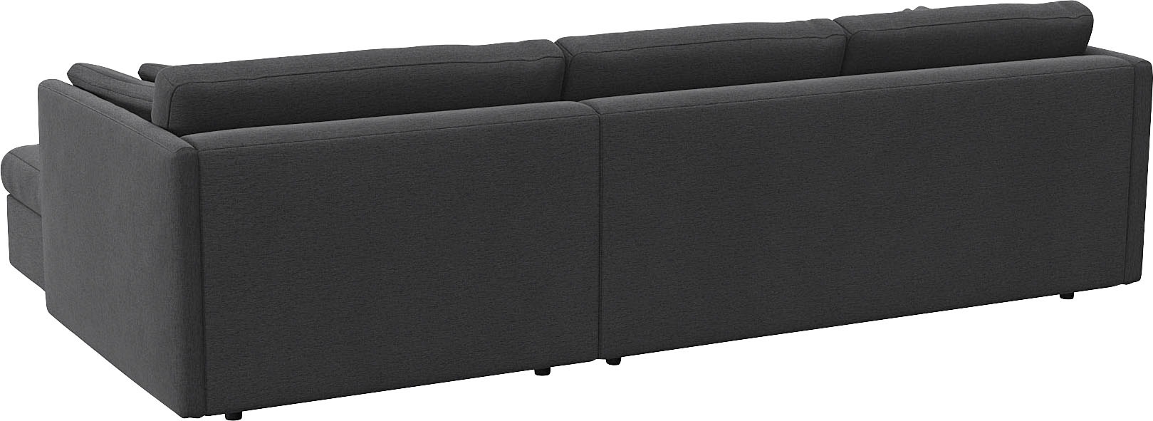 FLEXLUX Ecksofa »Lovane«, Weich & anschmiegsam, große Sitztiefe auf Kaltschaum, Dekokissen inkl.