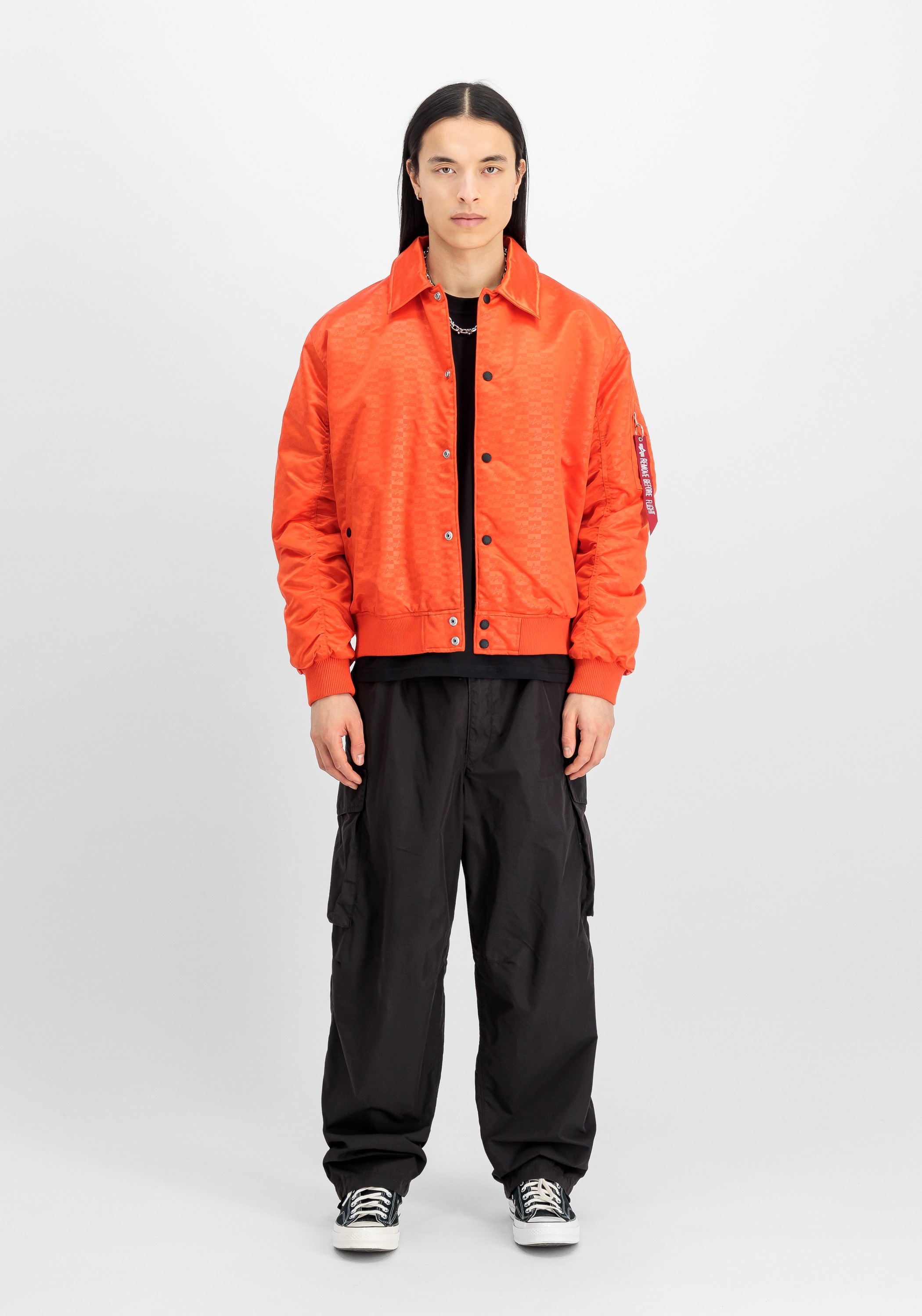 Thumbnail - Alpha Industries Bomberjacke "Coach Logo Jacket"