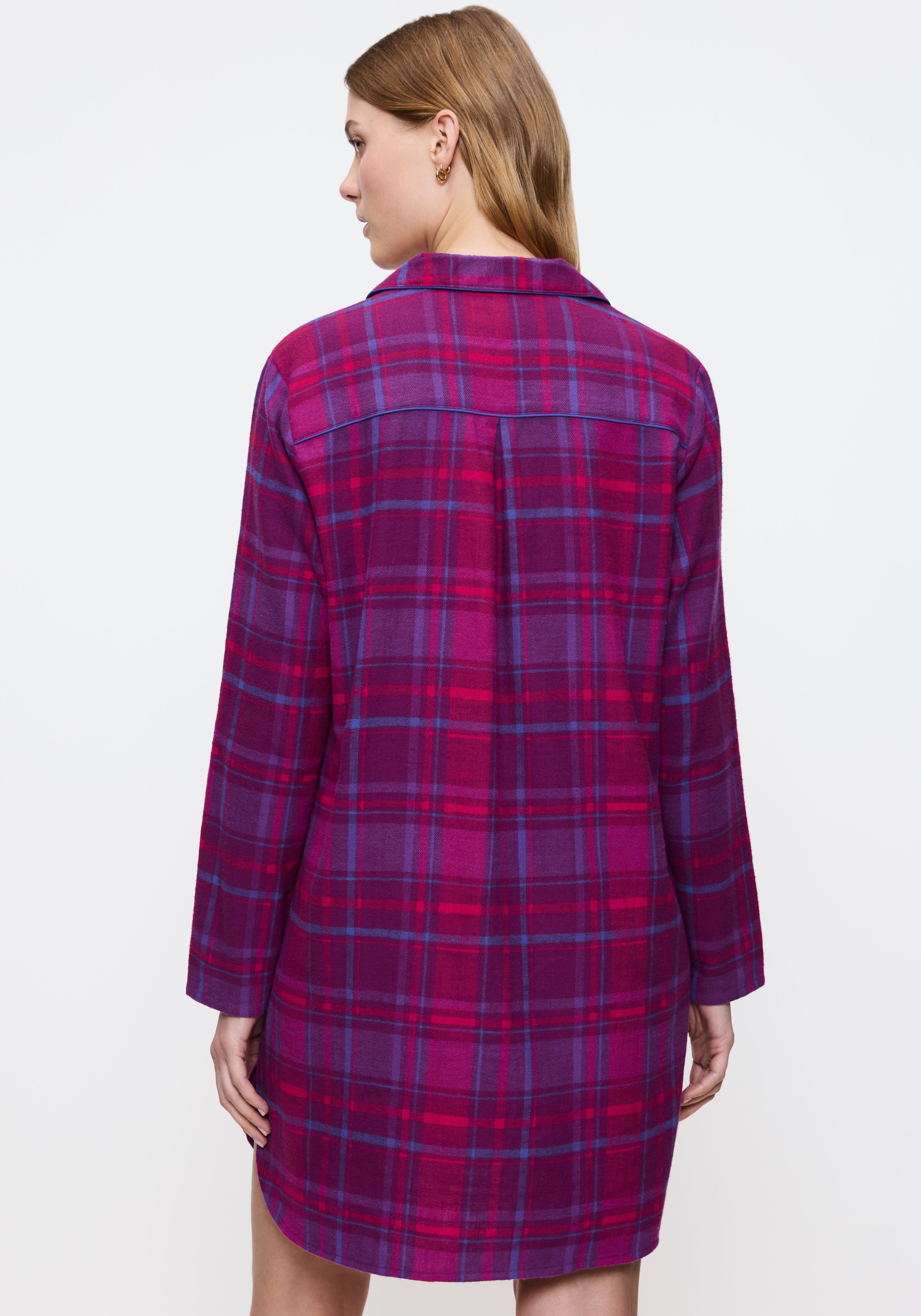 Thumbnail - Triumph Nachthemd "Boyfriend NDW 01 X Checks" 3pfleiste. Es Dur, bequem und stilvoll