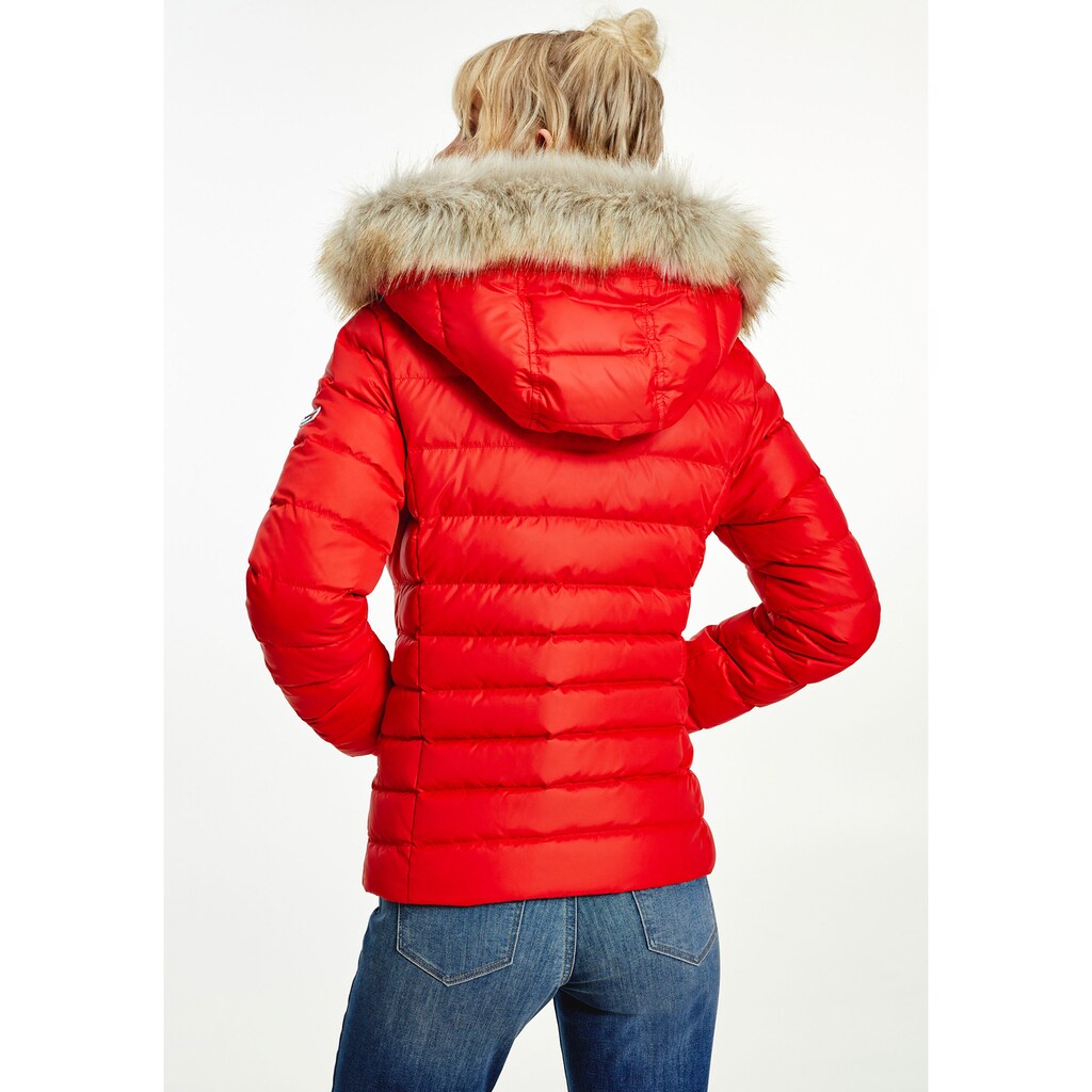 Tommy Jeans Daunenjacke »TJW BASIC HOODED JACKET«, mit Kapuze