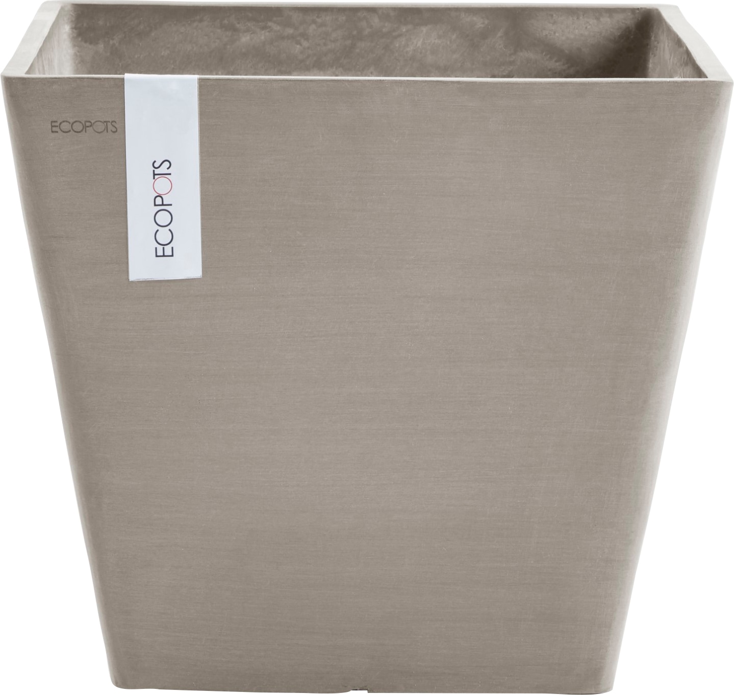 Blumentopf »ROTTERDAM Taupe«, BxTxH: 50x50x44 cm