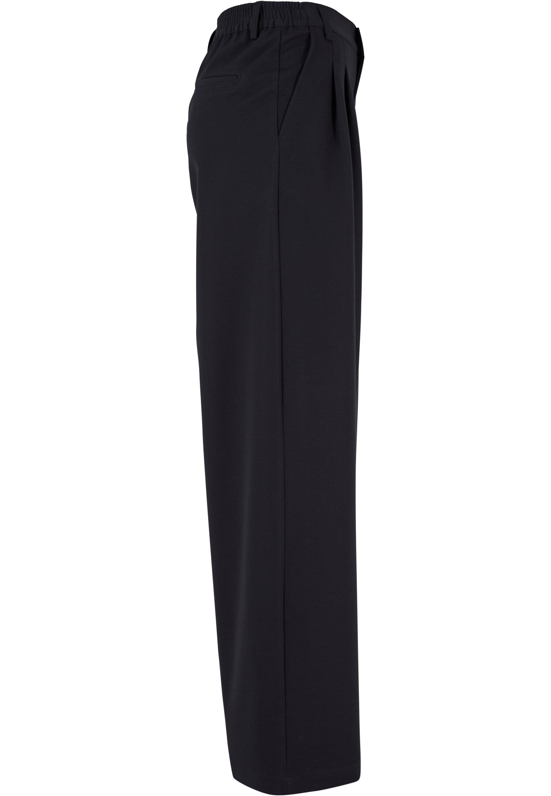 URBAN CLASSICS Stoffhose »Urban Classics Damen Ladies Ultra Wide Pleat-Front Pants«, (1 tlg.)