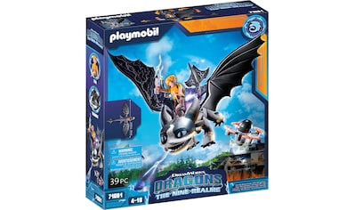 Playmobil® Konstruktions-Spielset »Dragons: The Nine Realms - Thunder & Tom (71081)«,... kaufen