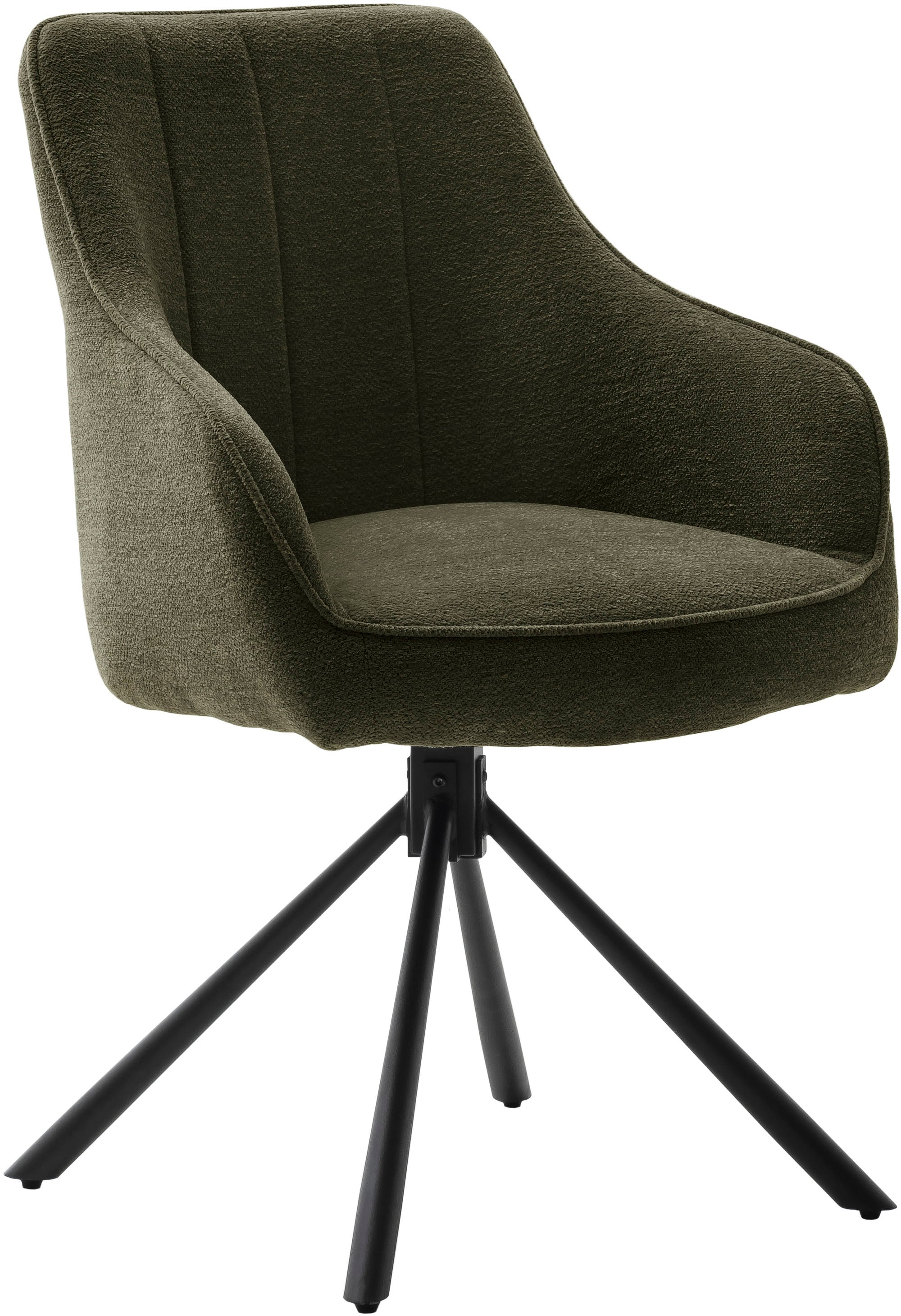 MCA furniture Esszimmerstuhl "KASAMA", Strukturstoff, (2er-Set), 180 drehba günstig online kaufen
