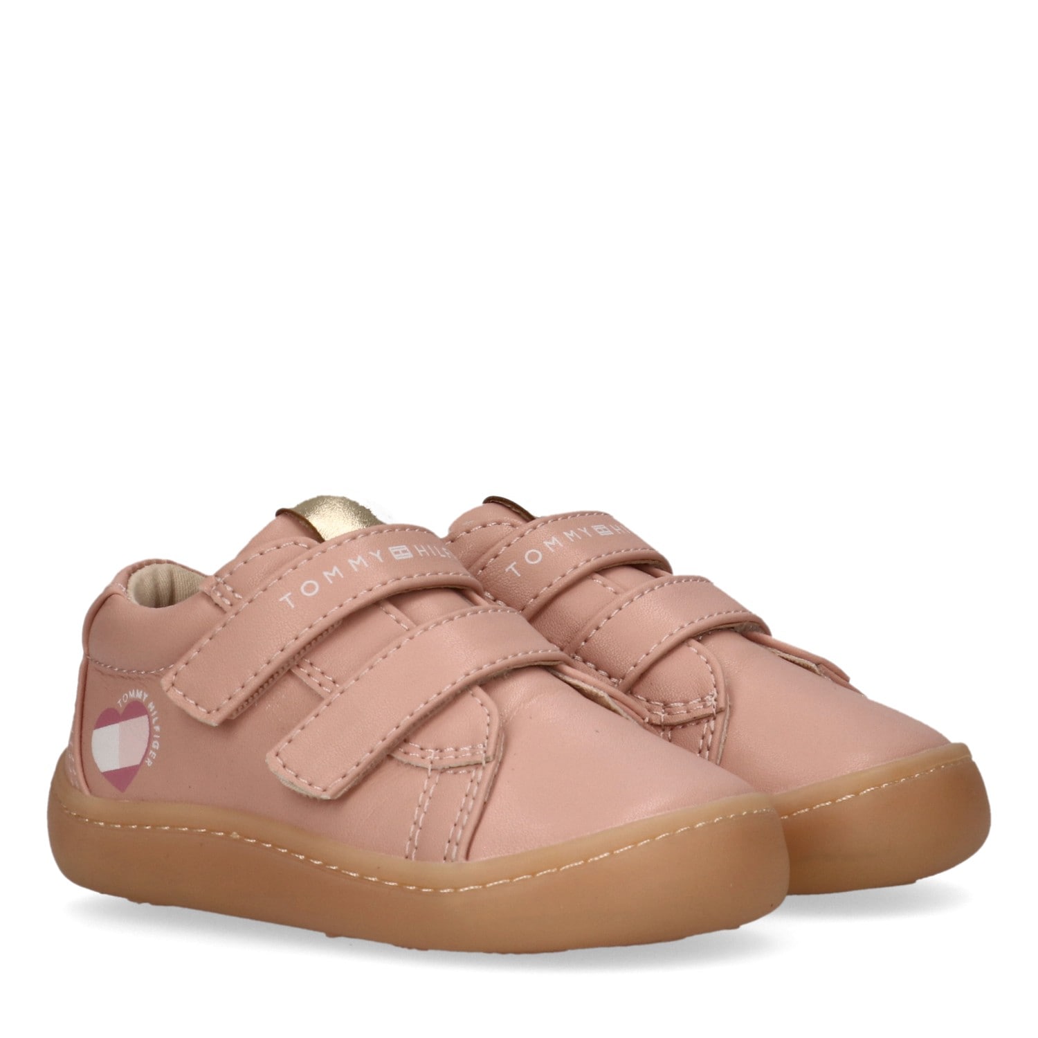 Tommy Hilfiger Lauflernschuh Barfußschuh, Halbschuh, Babyschuh mit regulierbarem Klettverschluss