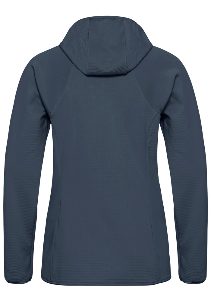 Jack Wolfskin Fleecejacke »KOLBENBERG HOODED FZ W«, mit Kapuze