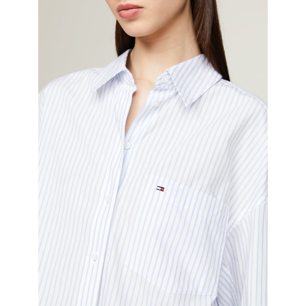 Tommy Jeans Blusentop »TJW SP OVR STRIPE SHIRT«