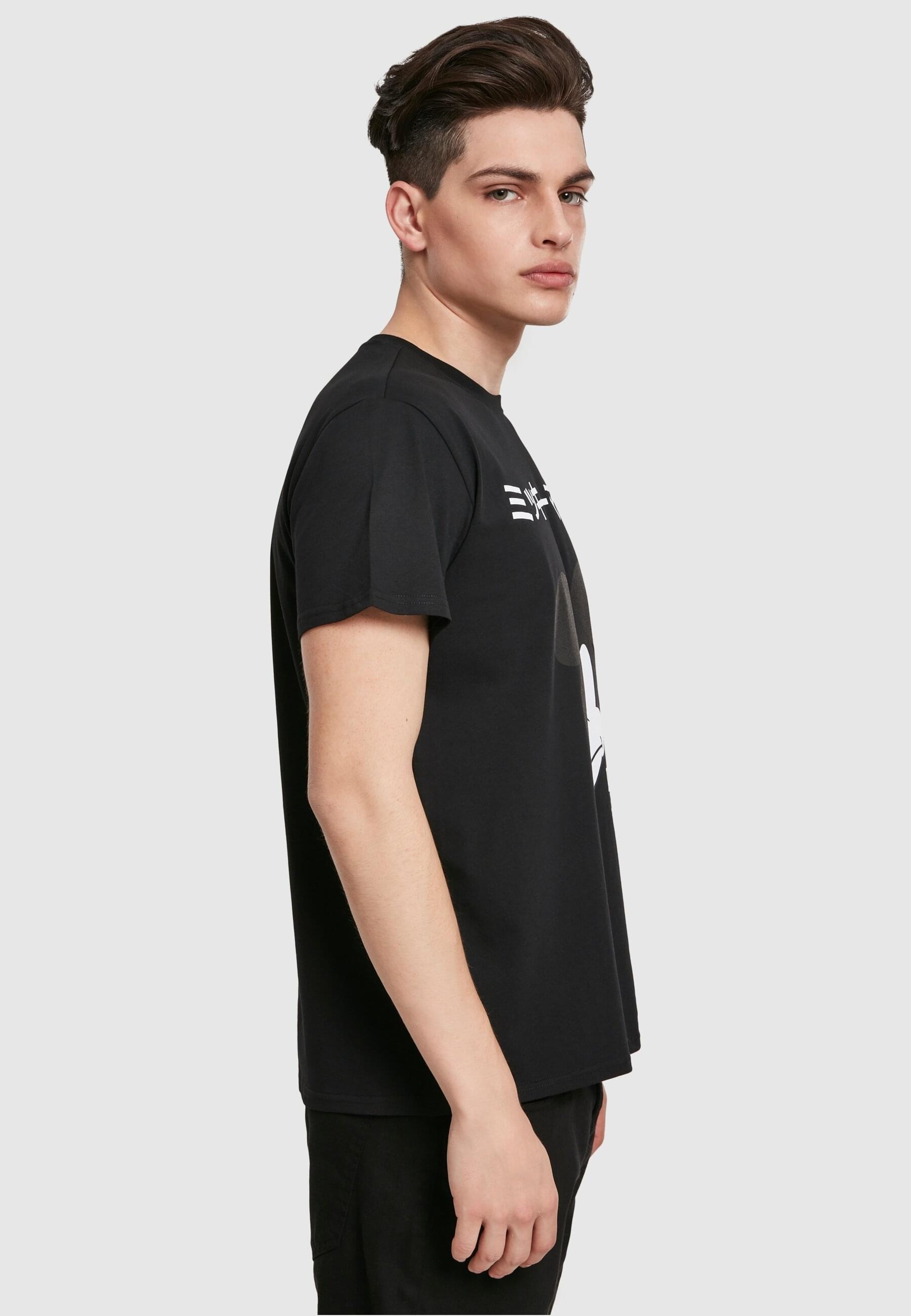 Merchcode T-Shirt »Merchcode Herren Mickey Japanese Tee«, (1 tlg.)