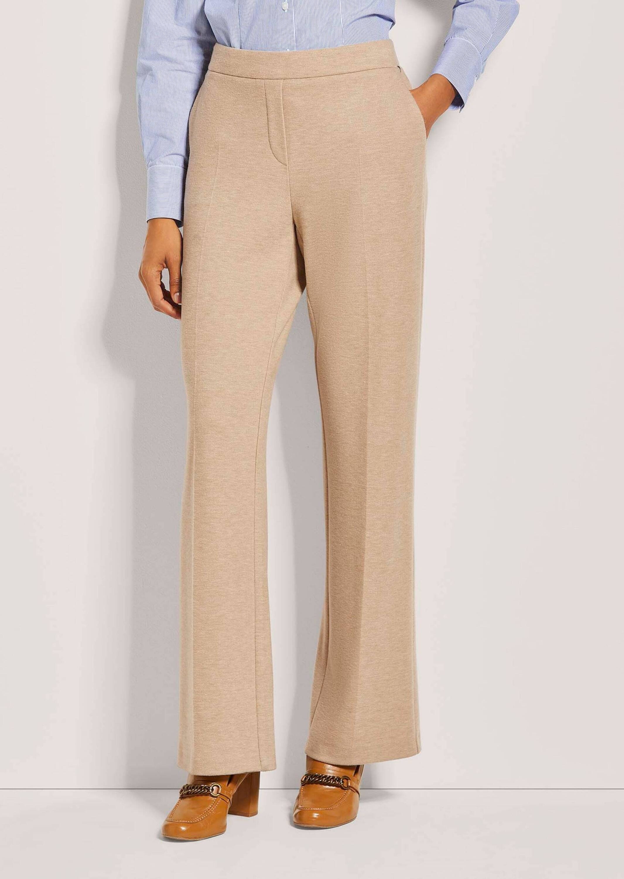 MADELEINE Stoffhose "Hose Weite Bügelfaltenhose zum Schlüpfen" günstig online kaufen