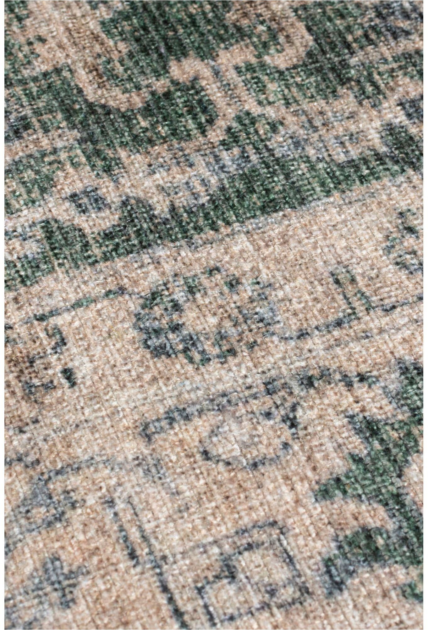 FLAIR RUGS Teppich »Beau Floral«, rechteckig, 2 mm Höhe, Waschbarer Traditioneller Teppich