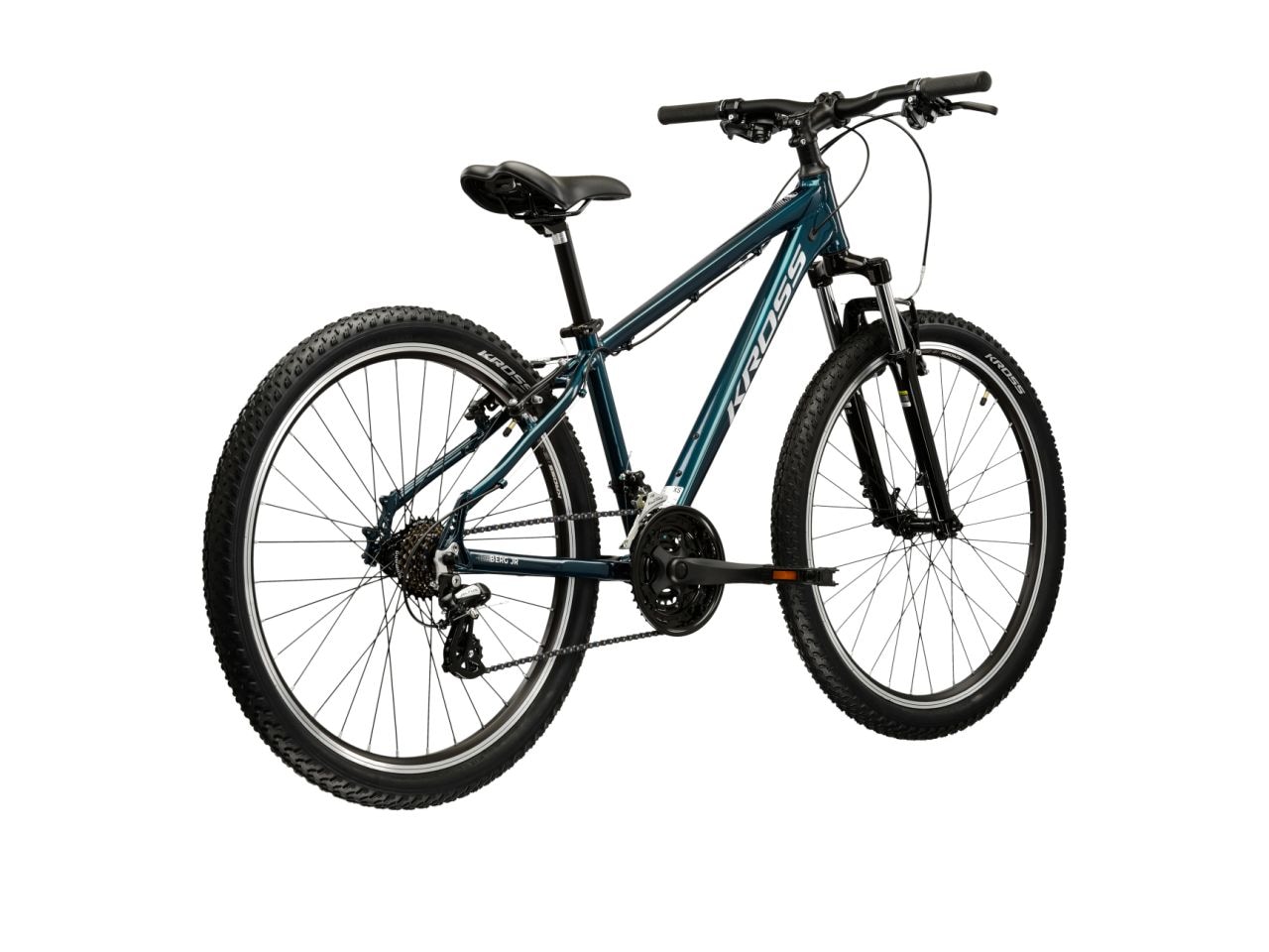 Kross Kinderfahrrad »KROSS Kinderad 26" Berg JR türkis 21 Gänge« 21 Gang Shimano Altus M310 Schaltwerk Kettenschaltung