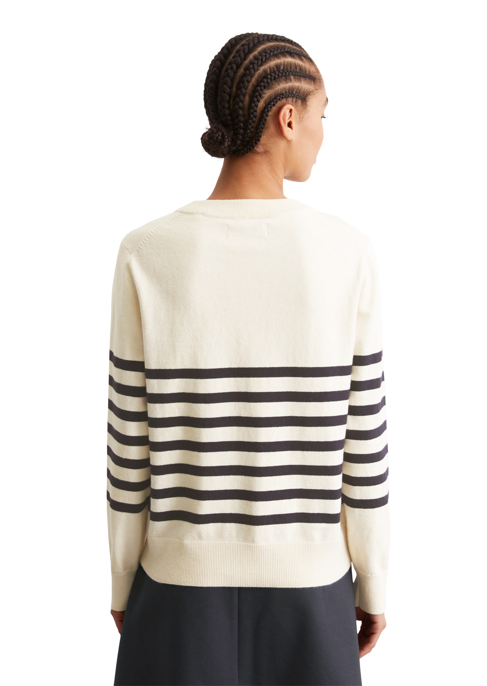 Marc O'Polo DENIM Strickpullover »aus Soft Cotton Stretch«