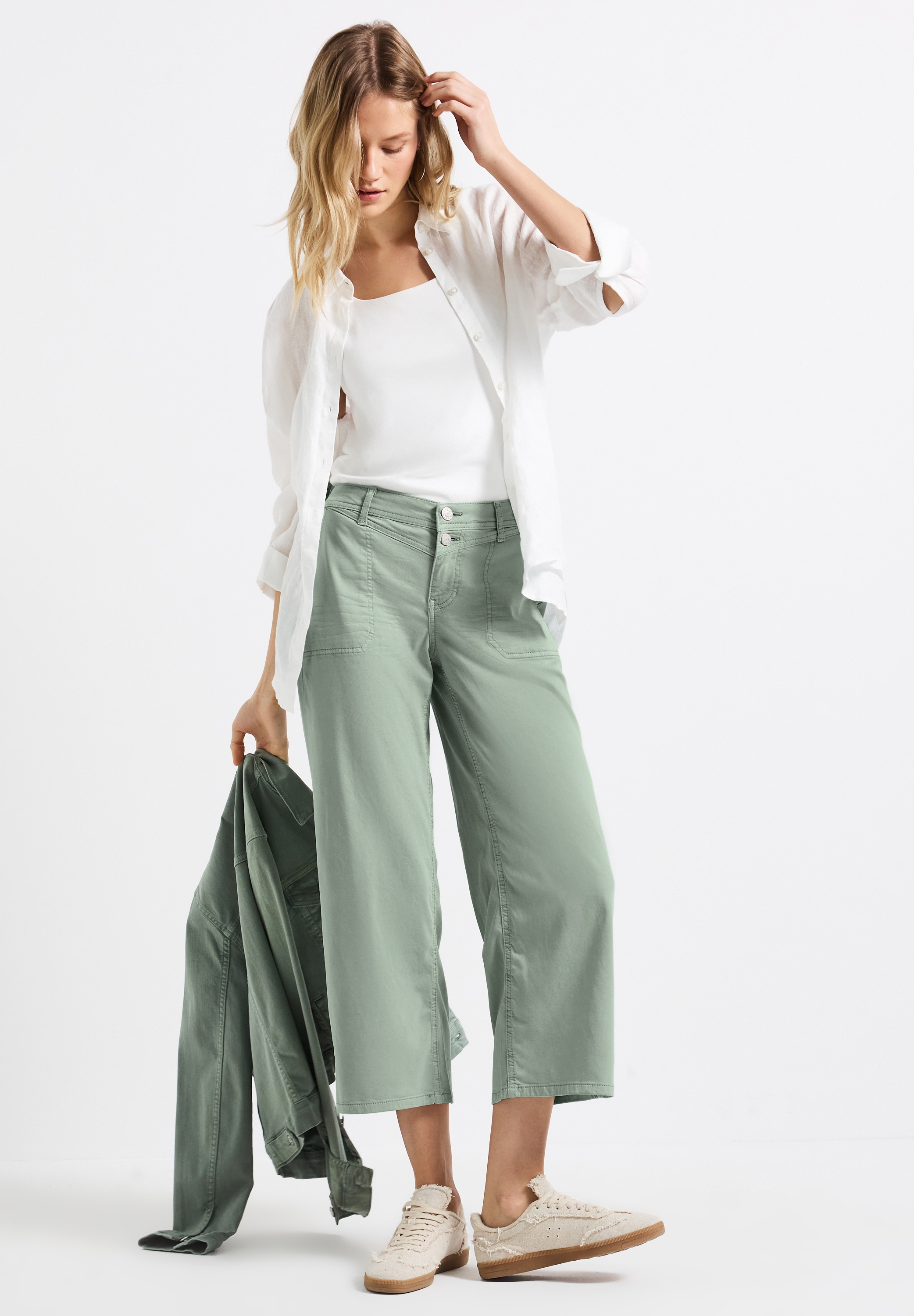 STREET ONE Weite Jeans, im Culotte-Stil