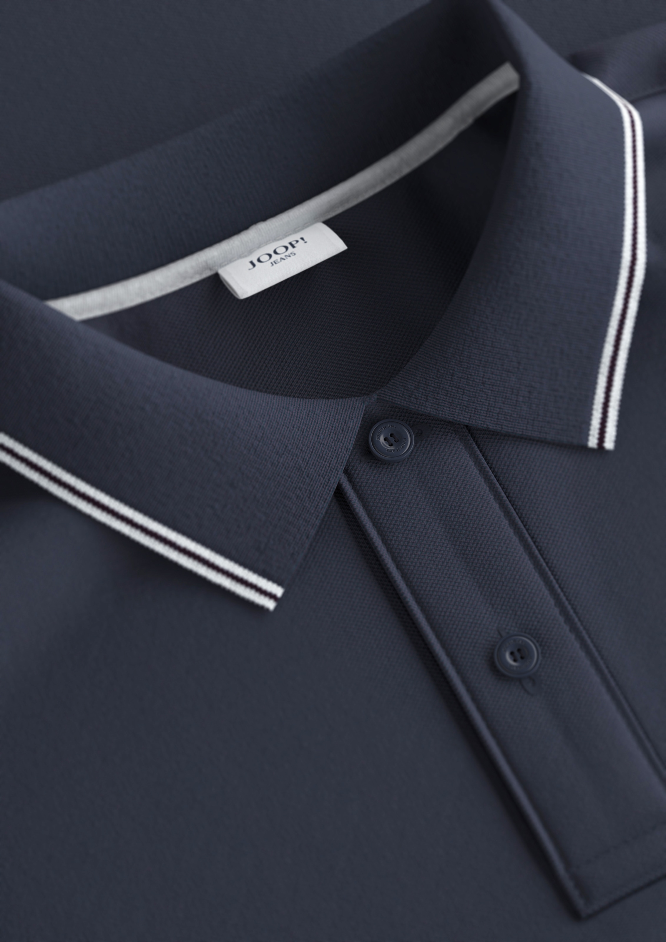 Joop Jeans Poloshirt »Agnello«, Mit Rundhalsausschnitt