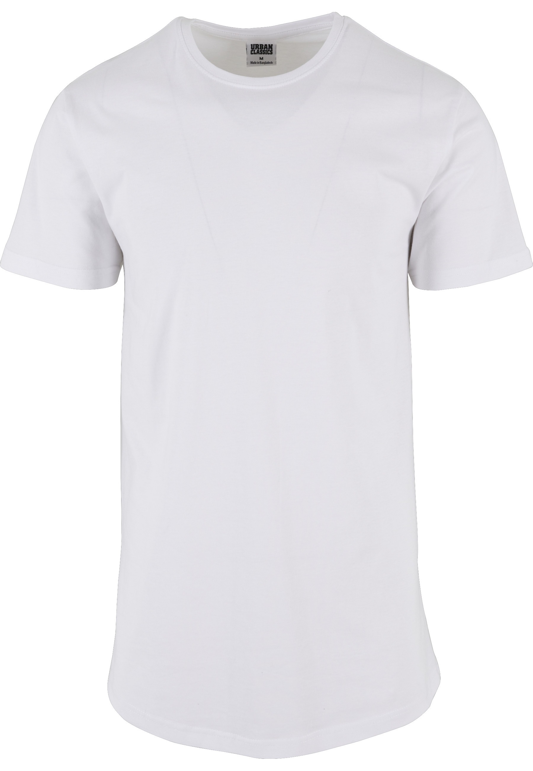 URBAN CLASSICS Kurzarmshirt "Urban Classics Herren Shaped Long Tee" 1 Stk.