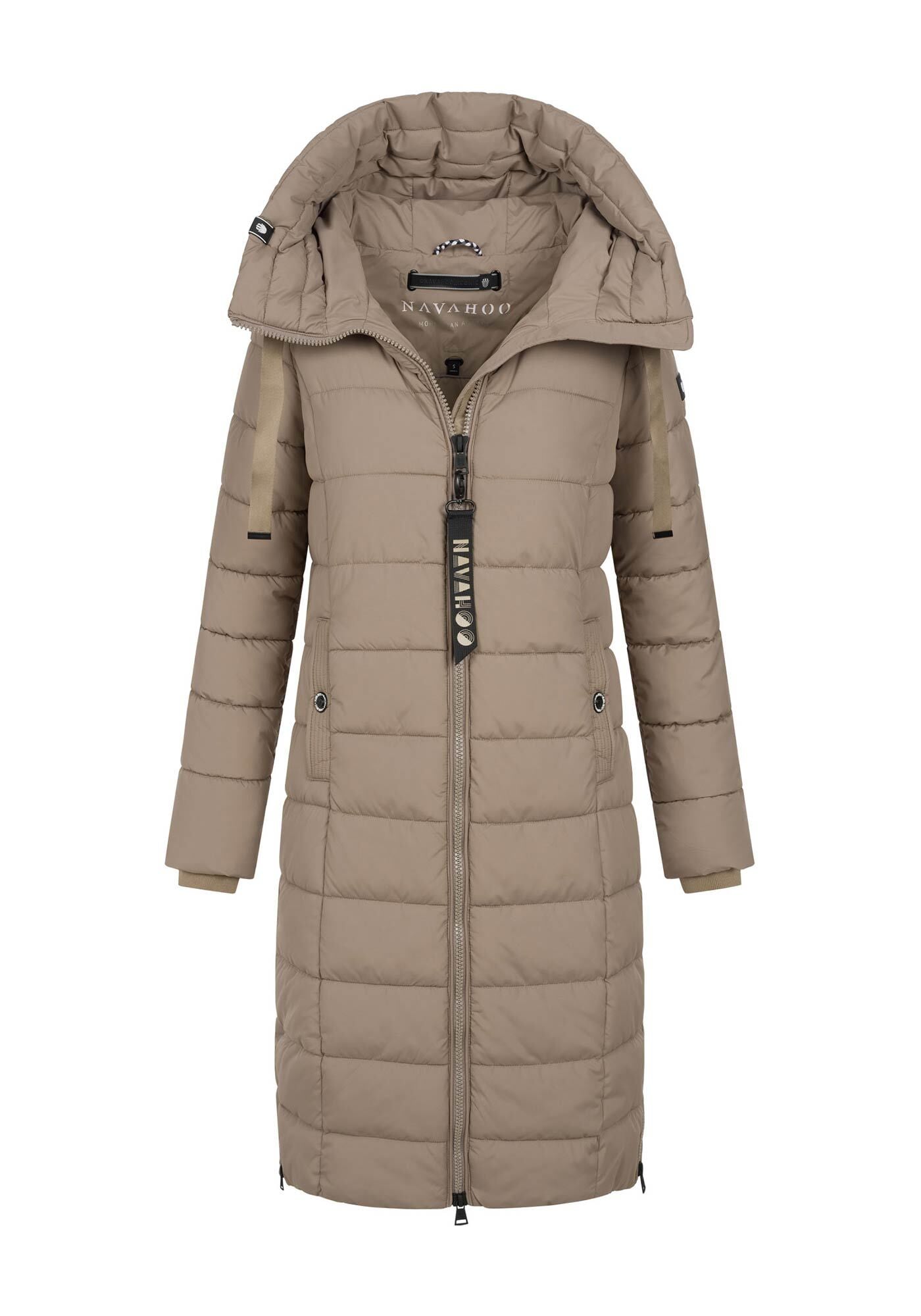 Navahoo Winterjacke »Mondmaedchen« Extra langer Schnitt mit seitlichen Belüftungsöffnungen