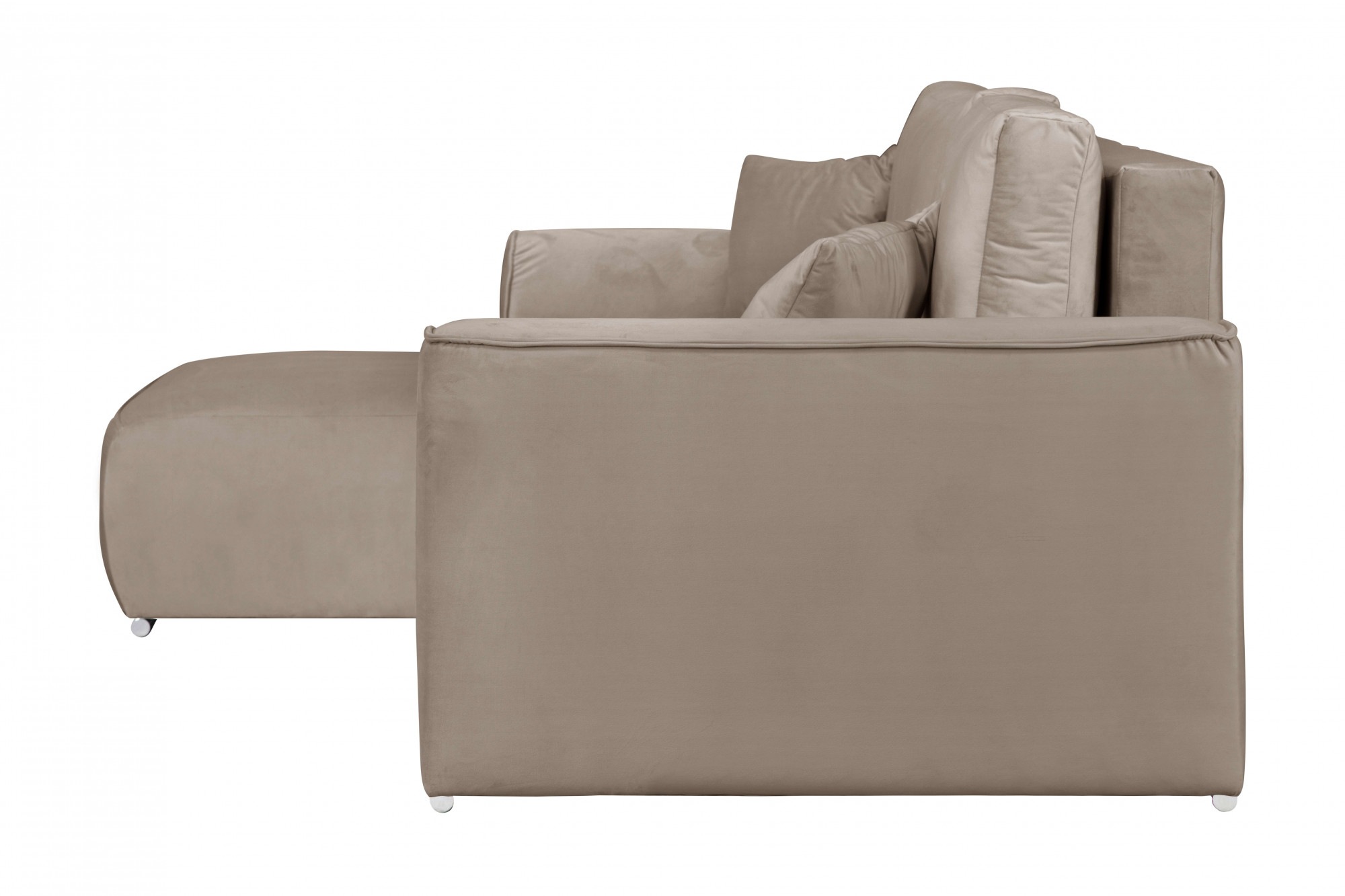 INOSIGN Ecksofa »BEATRICE optionale Schlafsofa mit Bettkasten, B/T/H: 265/170/86 cm«, L-Form, wahlweise auch mit Bettfunktion und Bettkasten