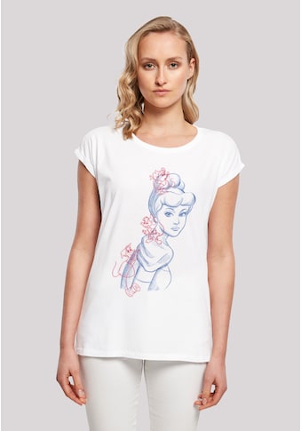 T-Shirt »Cinderella Mouse Zeichnung«