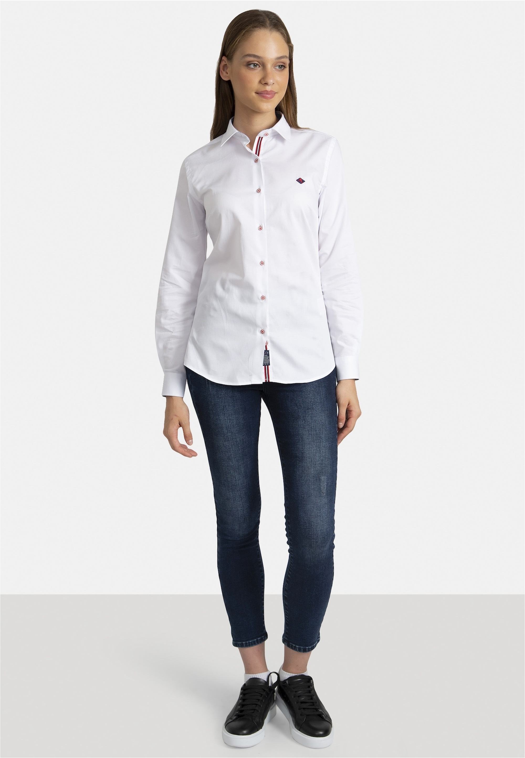 SIR RAYMOND TAILOR Klassische Bluse »Macenta«, (1 tlg.), in klassischem Design