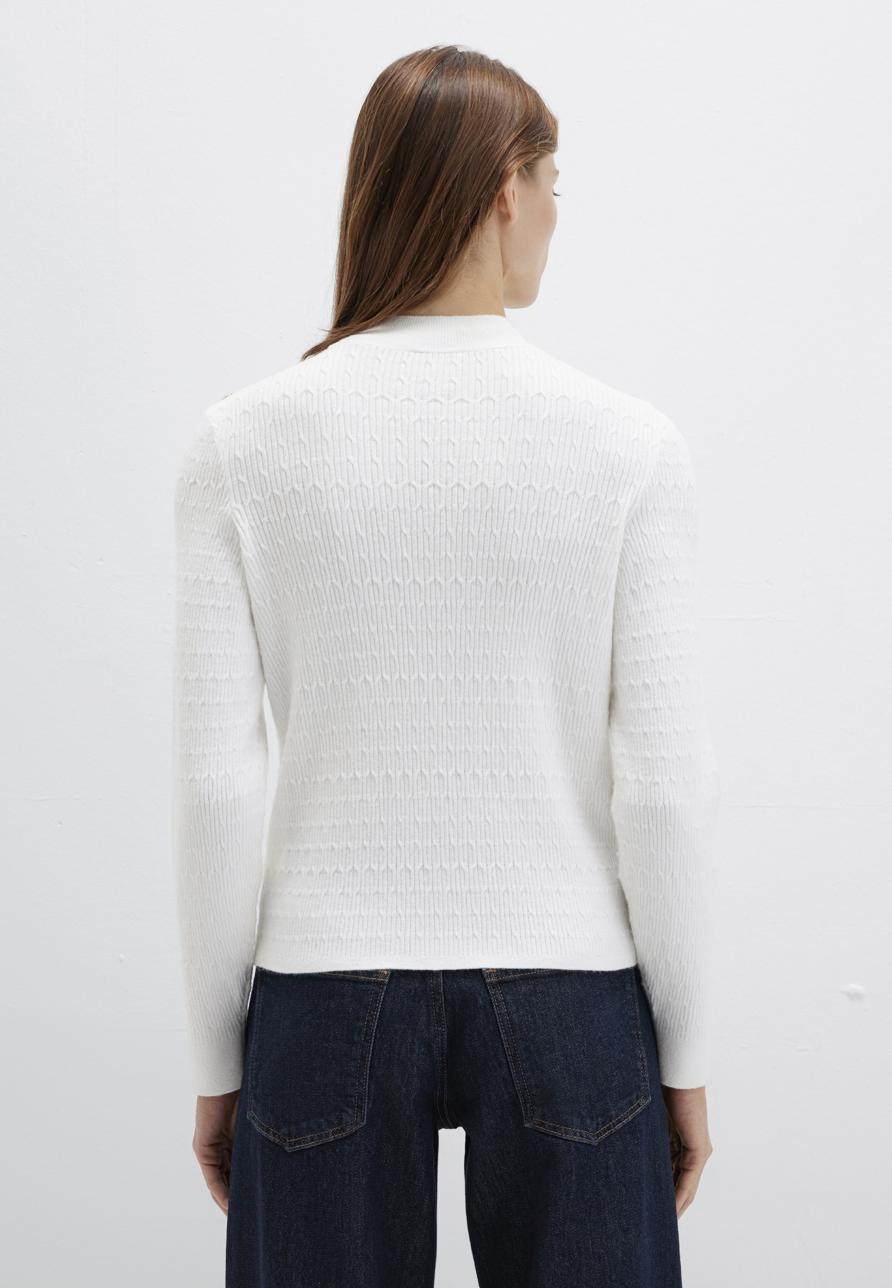 Mavi Strickpullover »HIGH COLLAR SWEATER«
